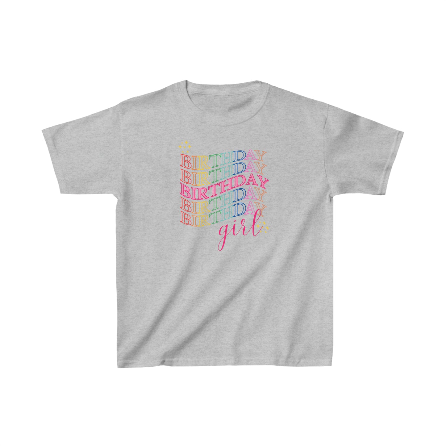 Birthday girl shirt kid wavy birthday party shirt Christmas shirt Rainbow cloud kid shirt birthday shirts birthday world shirt kid shirt
