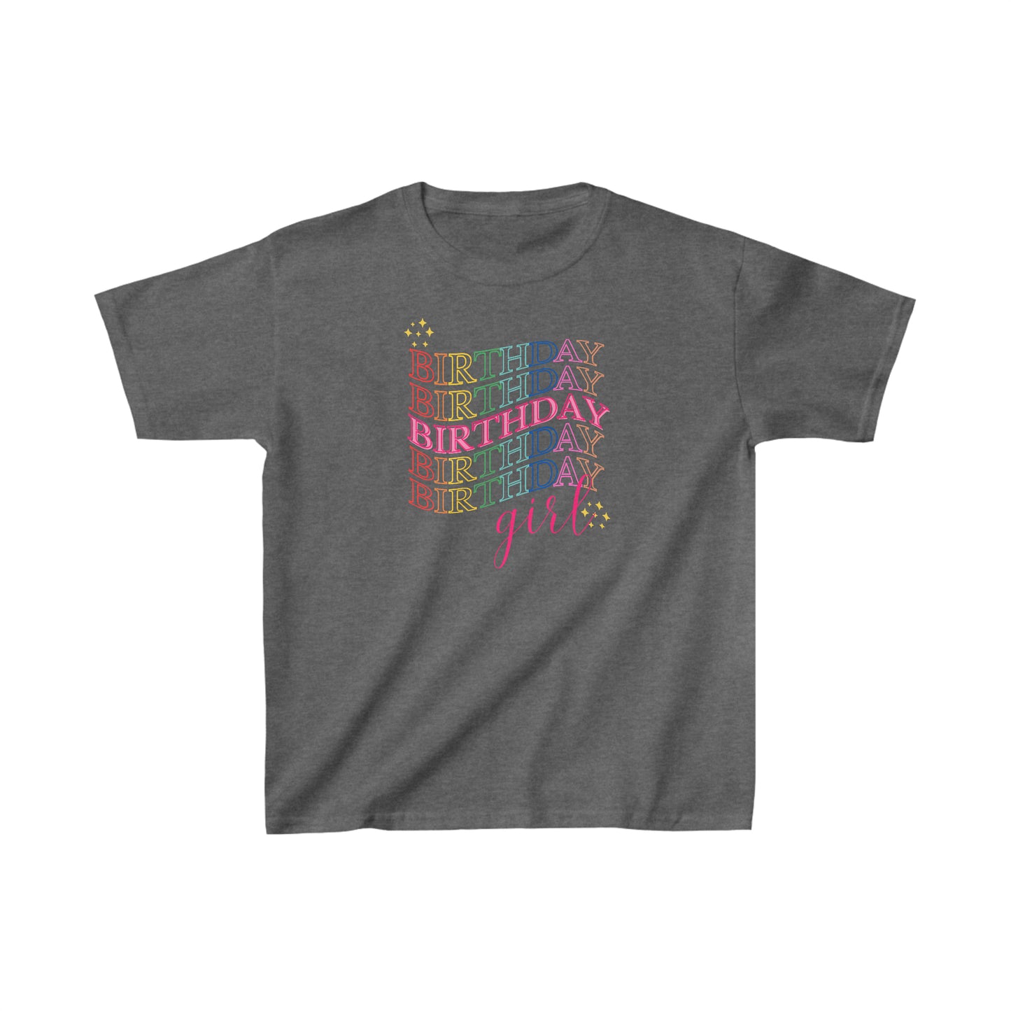 Birthday girl shirt kid wavy birthday party shirt Christmas shirt Rainbow cloud kid shirt birthday shirts birthday world shirt kid shirt