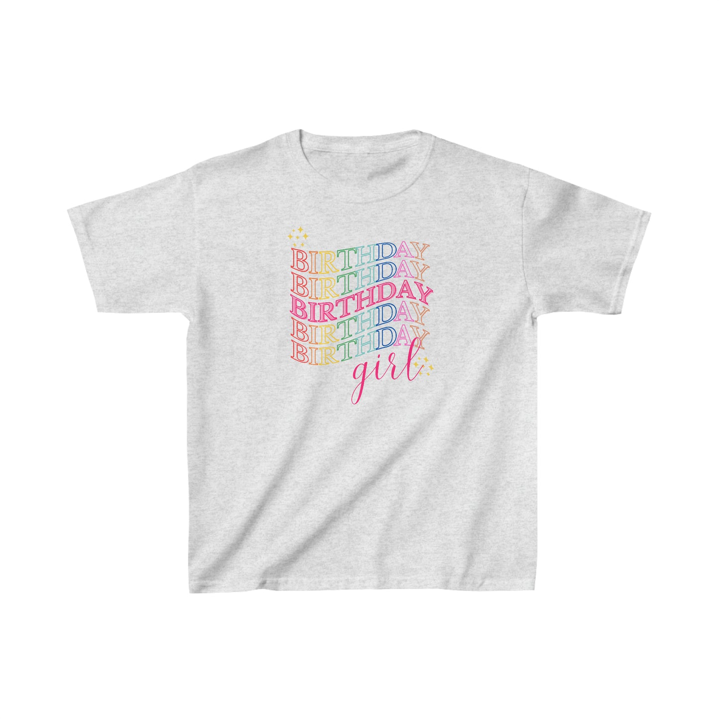 Birthday girl shirt kid wavy birthday party shirt Christmas shirt Rainbow cloud kid shirt birthday shirts birthday world shirt kid shirt