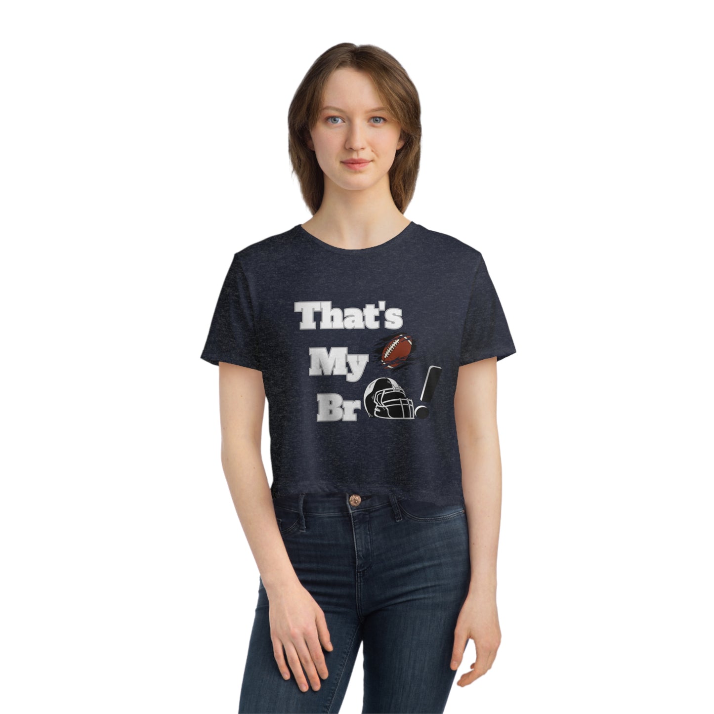 Football crop top Sister football season shirt brother football shirt gift for Mom gifts for her gift for her gift for him yoga crop top