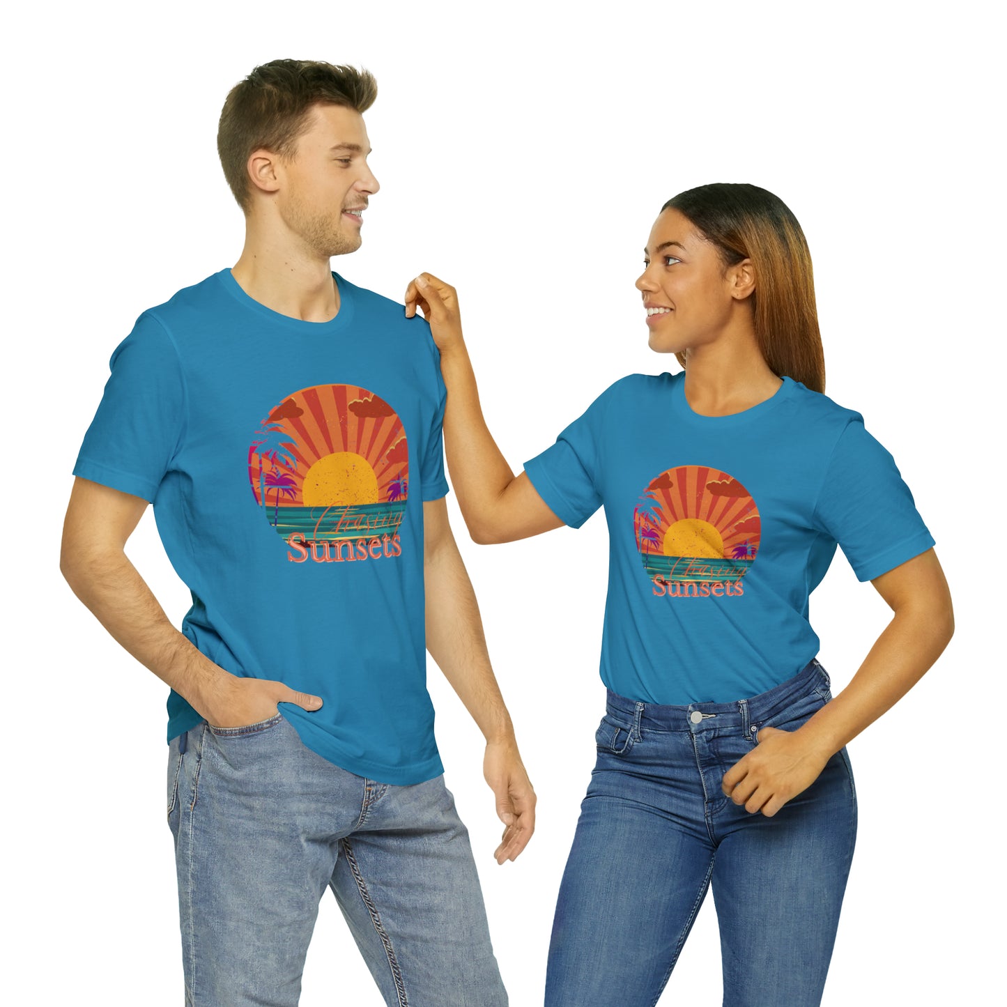 Chasing Sunsets shirt Adventurer shirt Good vibes only T shirt gift for her gift for him vacation shirt best friend