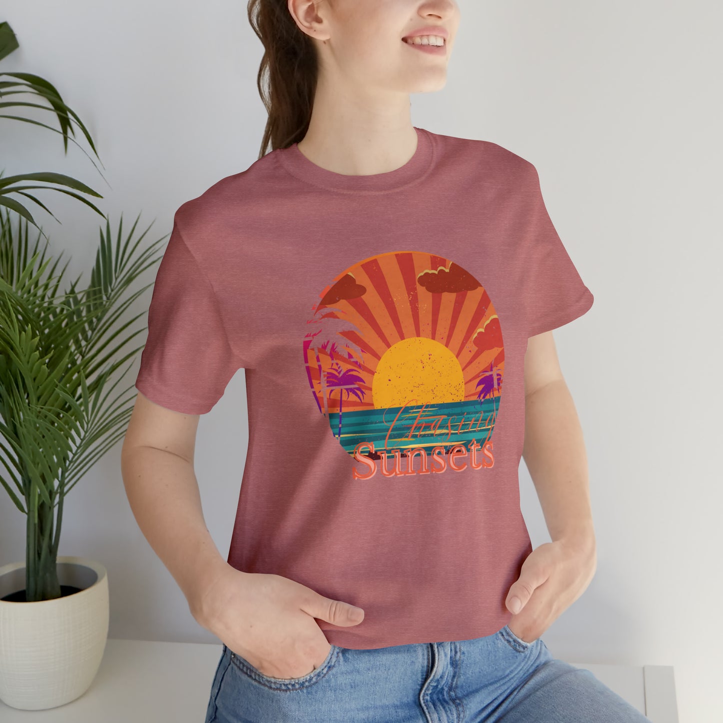 Chasing Sunsets shirt Adventurer shirt Good vibes only T shirt gift for her gift for him vacation shirt best friend