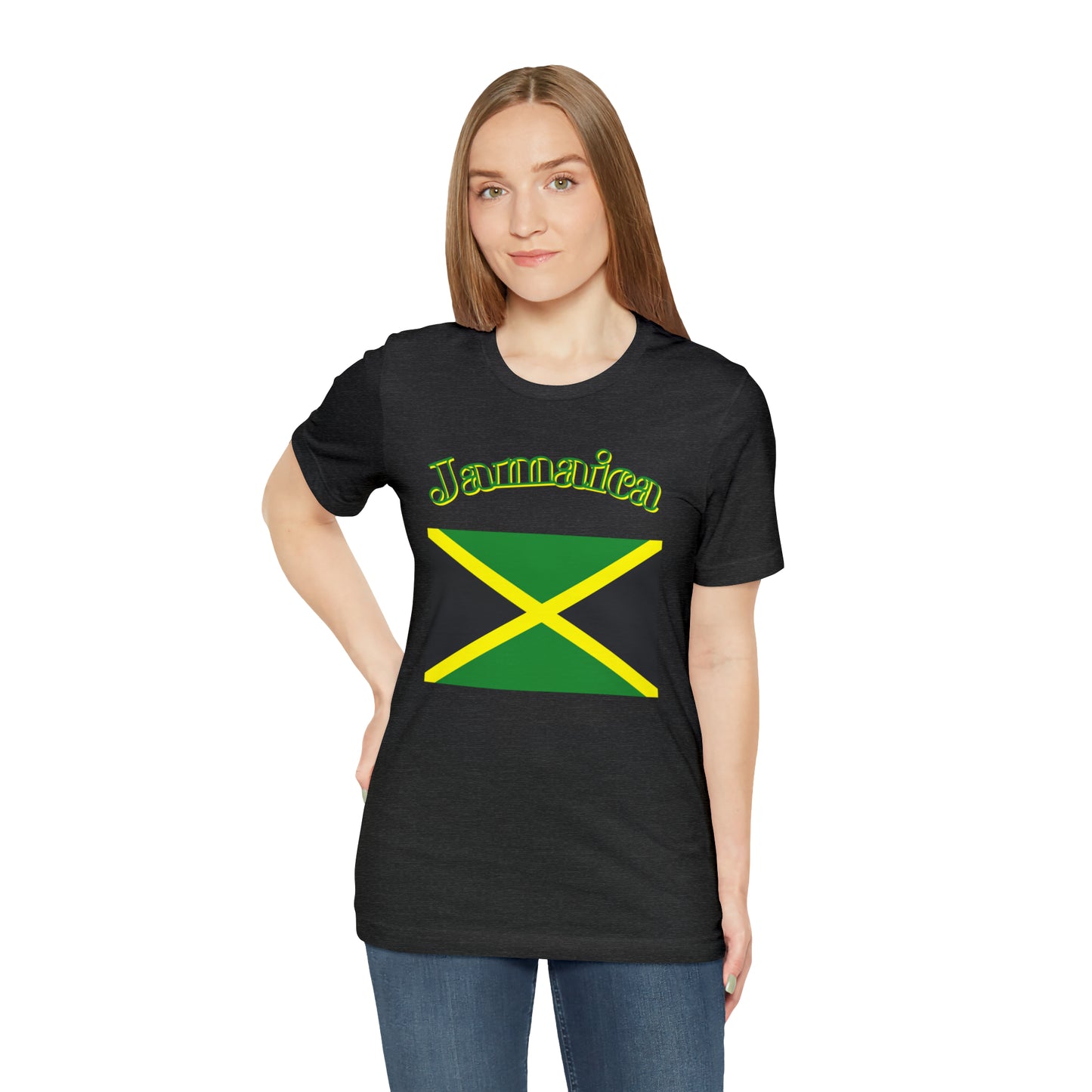 Jamaica flag shirt Jamaican T-shirt positive vibes shirt good vibes tee island girls trip shirt bohemian top Christmas gift for her for him