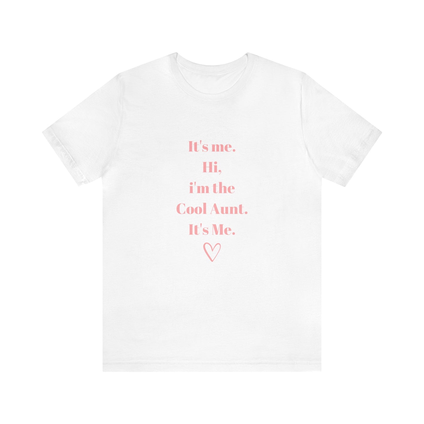 It's me hi I'm the cool aunt shirt cool auntie Tee gift for sister Shirt pregnancy reveal shirt Feeling Good Retro T-Shirt Shirt best friend