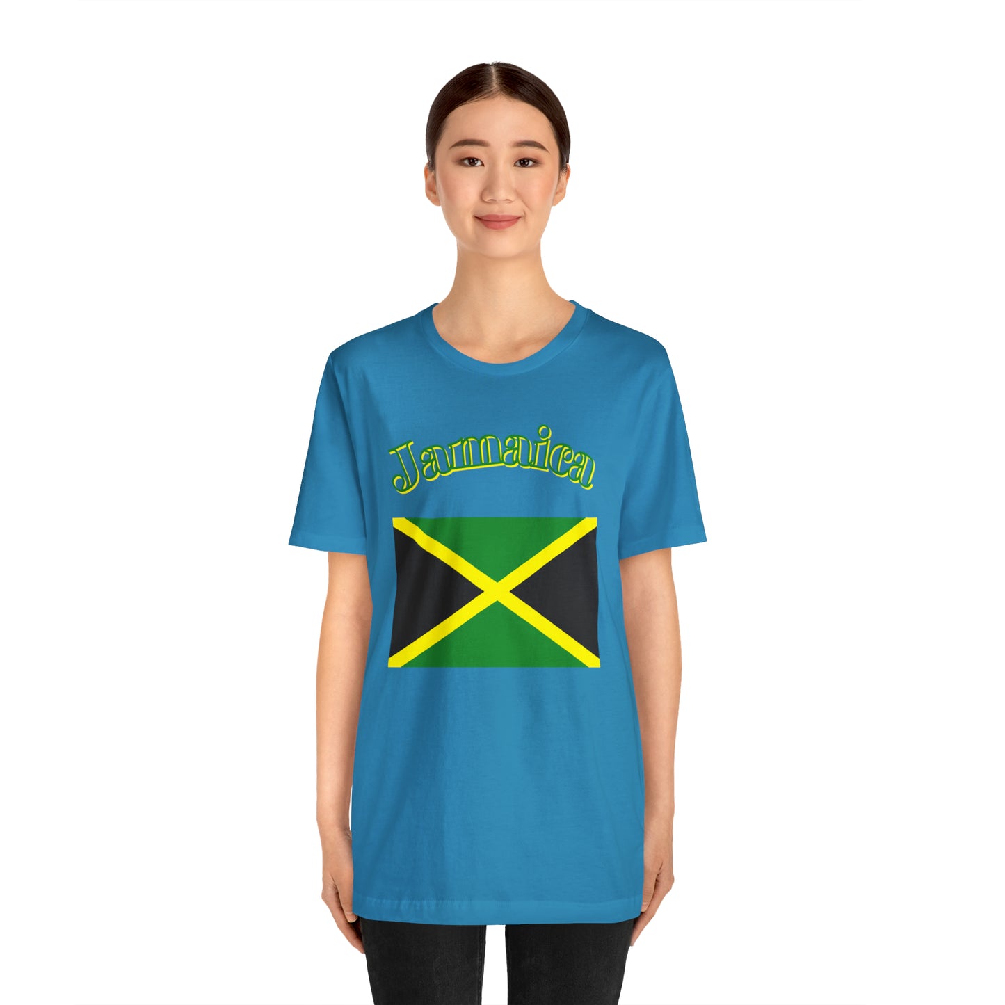 Jamaica flag shirt Jamaican T-shirt positive vibes shirt good vibes tee island girls trip shirt bohemian top Christmas gift for her for him
