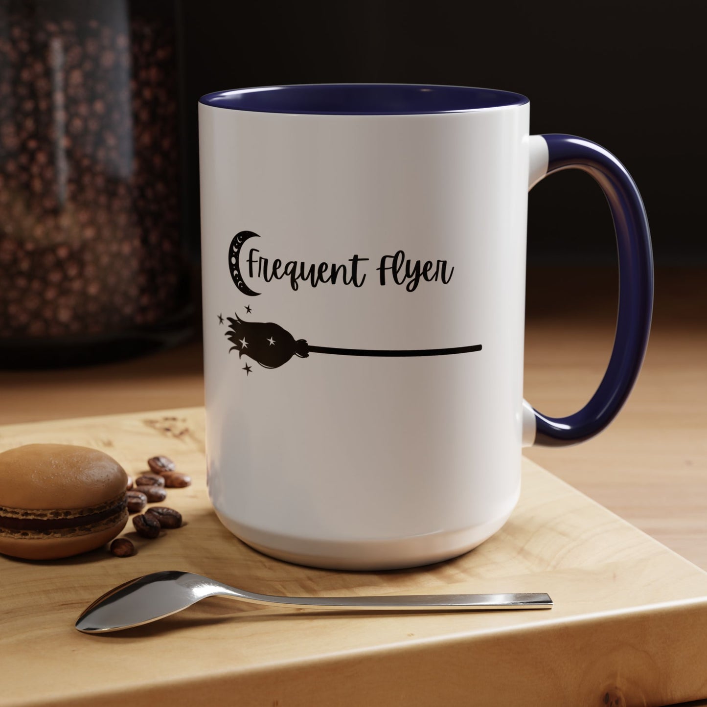 Witches mug Frequent flyer mug wizards broom mug Witchy Halloween mug cauldron ghost wicked mug bestie gift Coworker Gift Boss Christmas