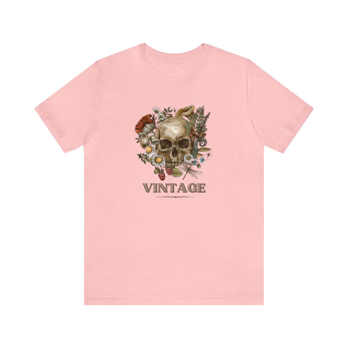 Vintage retro shirt skeleton head shirt Halloween tee Floral Shirt unisex Retro Themed vintage Gift christmas gift