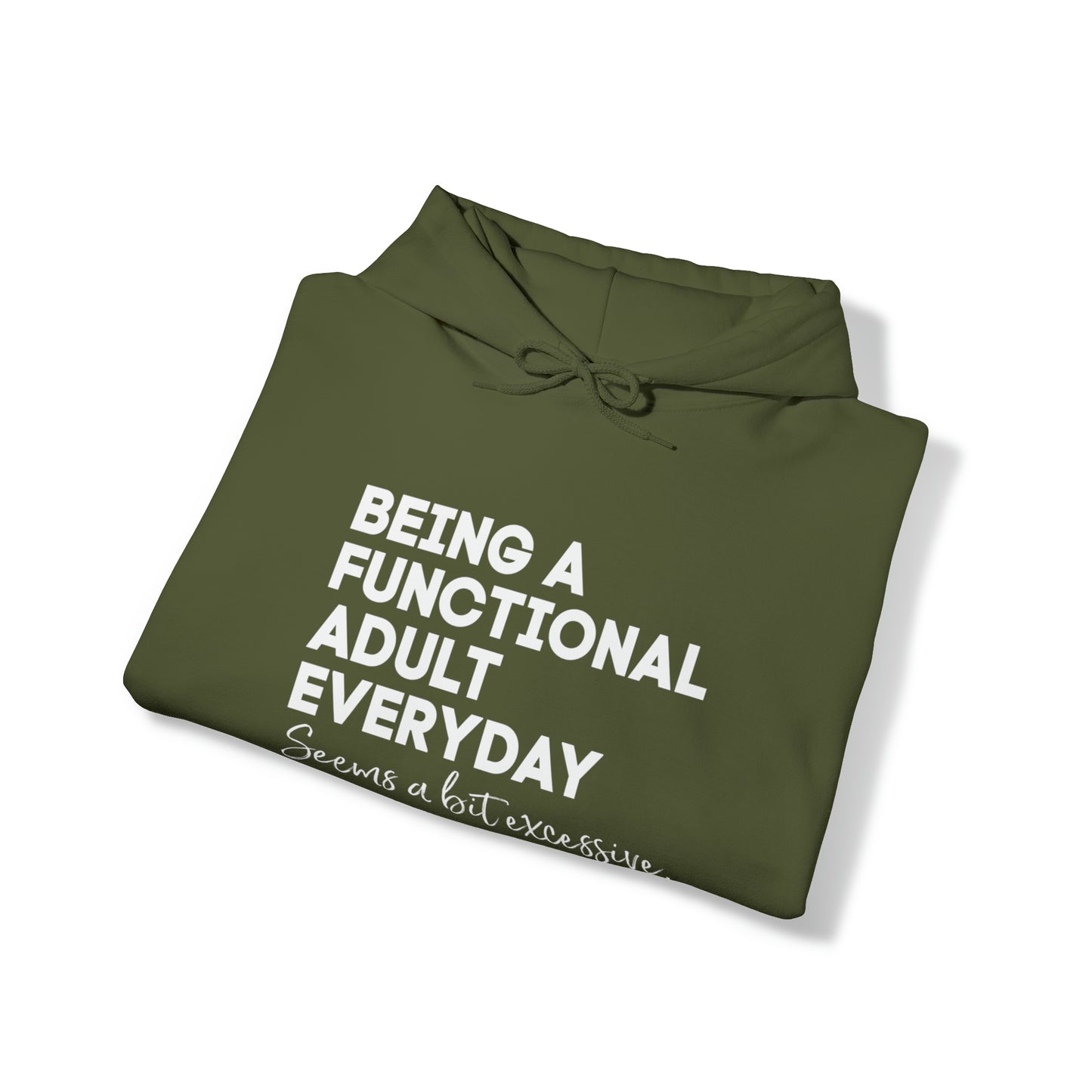 Being a functional adult sweater funny sweashirt birthday gift Christmas gifts Sweatshirt Gift for him Gift