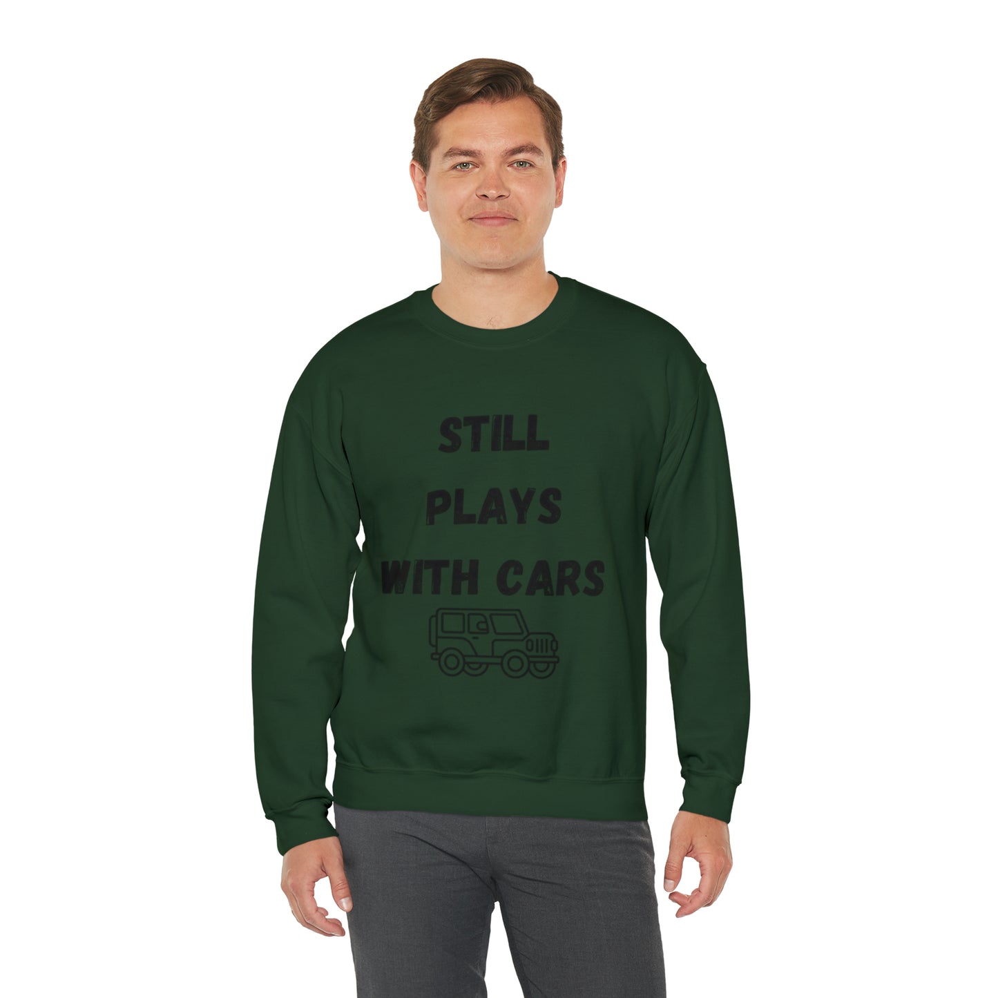 Funny Men sweatshirt, Still Plays with cars shirt, I'll be In The Garage Shirt, Fathers Day Gift, Dad shirt, Husband birthday Gift, mechanic