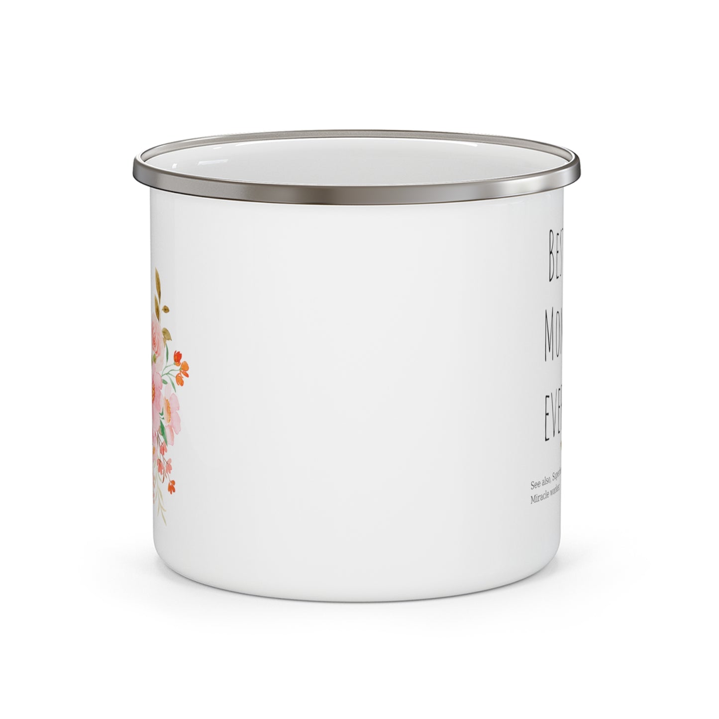 Best Mom Ever mug gift For mom Bossbabe gift for her gift for Mom, gift for wife Christmas gift for her Enamel Camping Mug