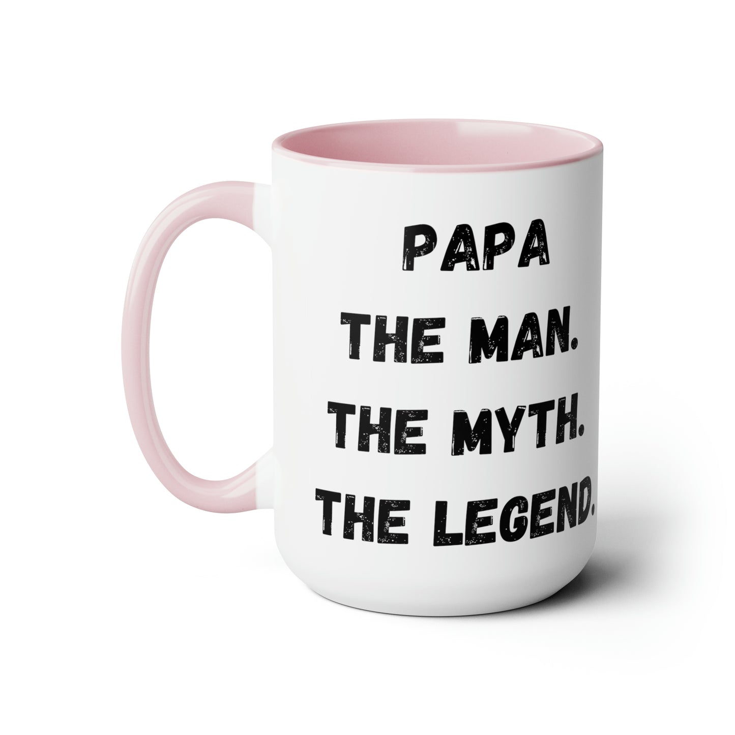 Papa the man the myth the legend mug Daddy mug love you dad gift Coffee Mug pregnancy reveal gift heart mug gift for her Mug wife Coffee tea