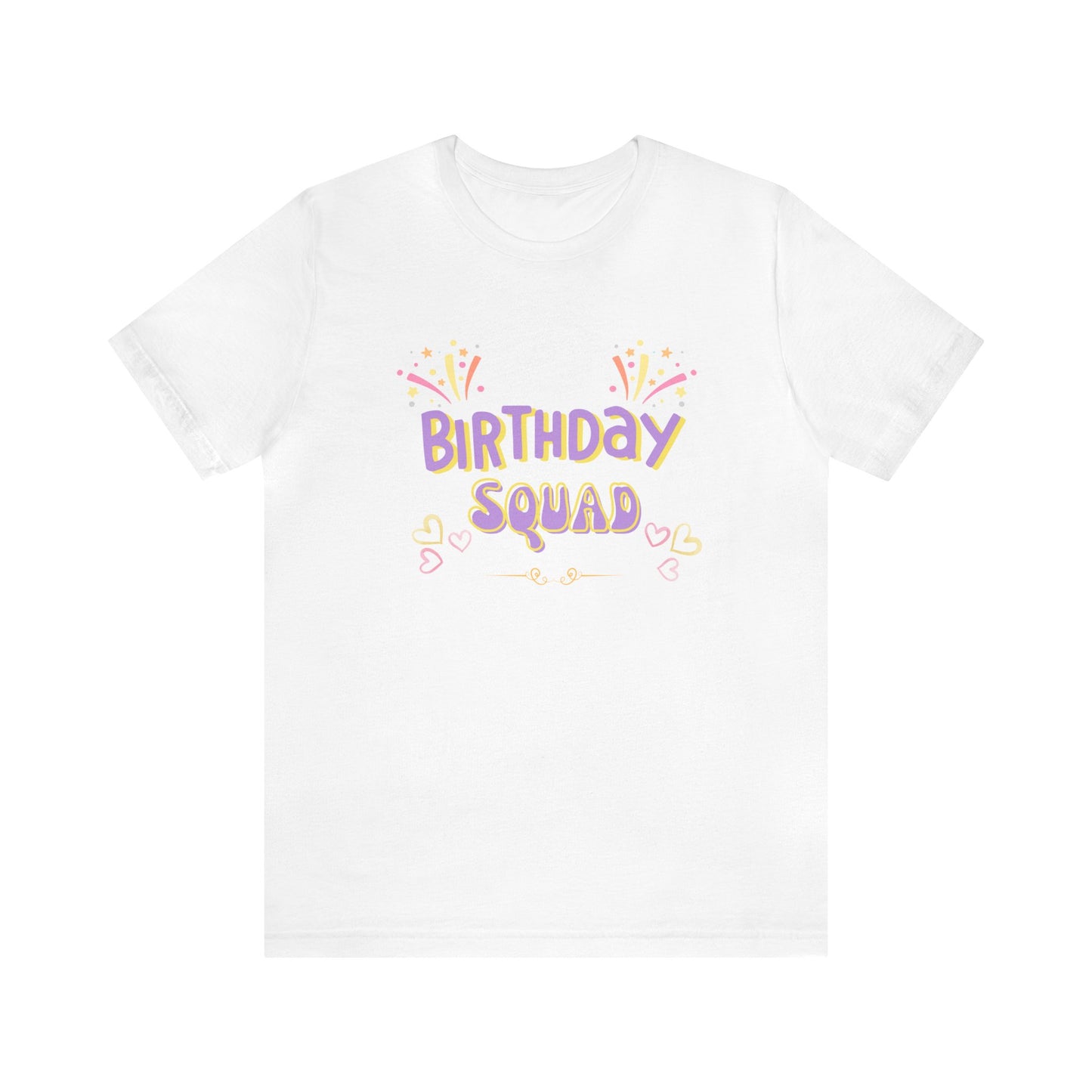 Birthday squad shirt birthday girl shirt birthday shirt gift for her best friend gift birthday party attire month funny Tshirt birthday gift
