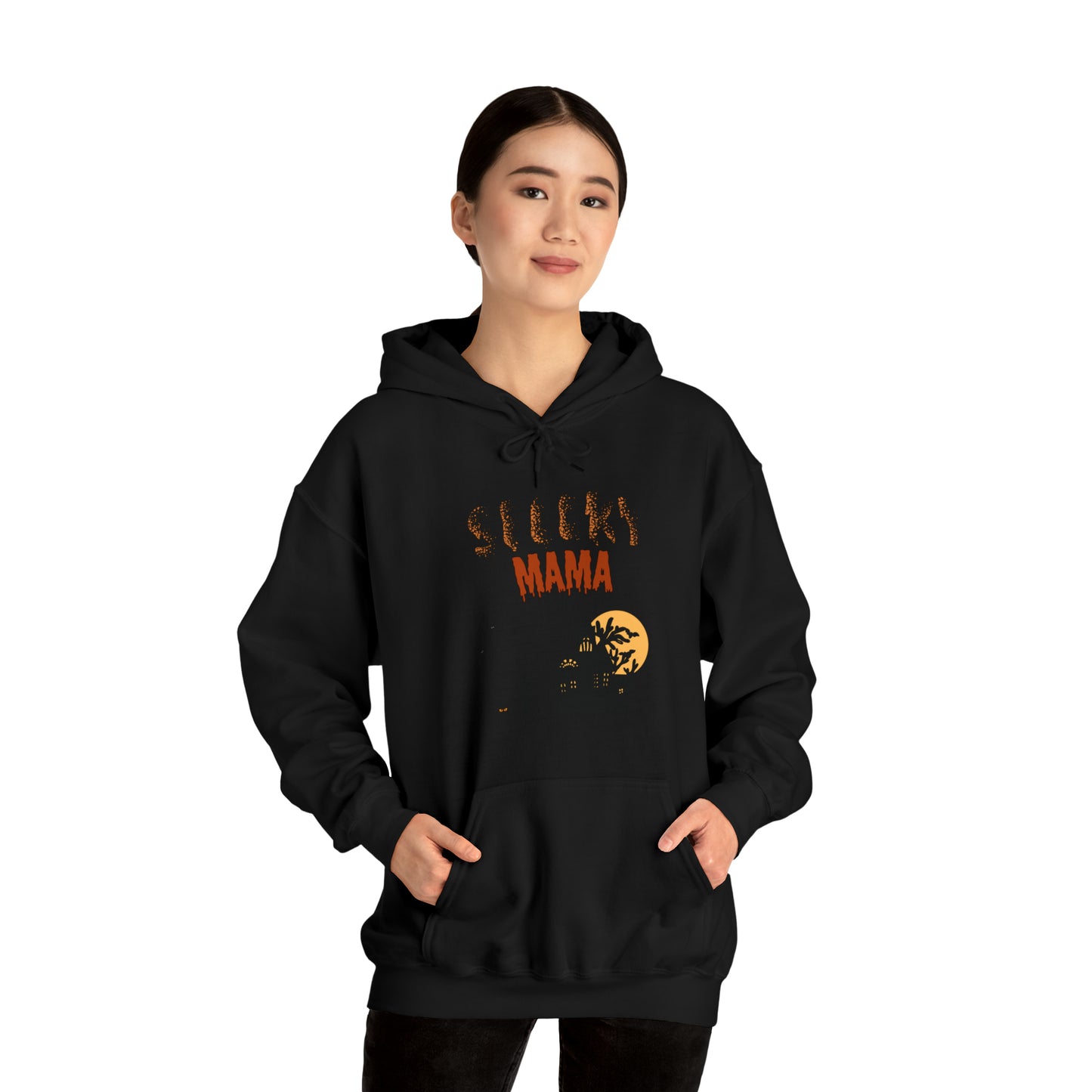 Spooky Mama Halloween Sweatshirt, spooky Ghostface Shirt, Funny Halloween Horror Shirt, Halloween Women's Sweatshirt, Halloween Tee, unisex