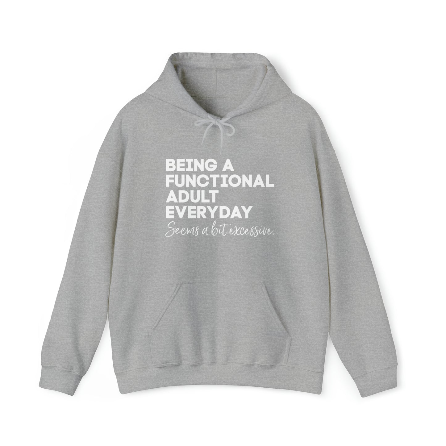 Being a functional adult sweater funny sweashirt birthday gift Christmas gifts Sweatshirt Gift for him Gift