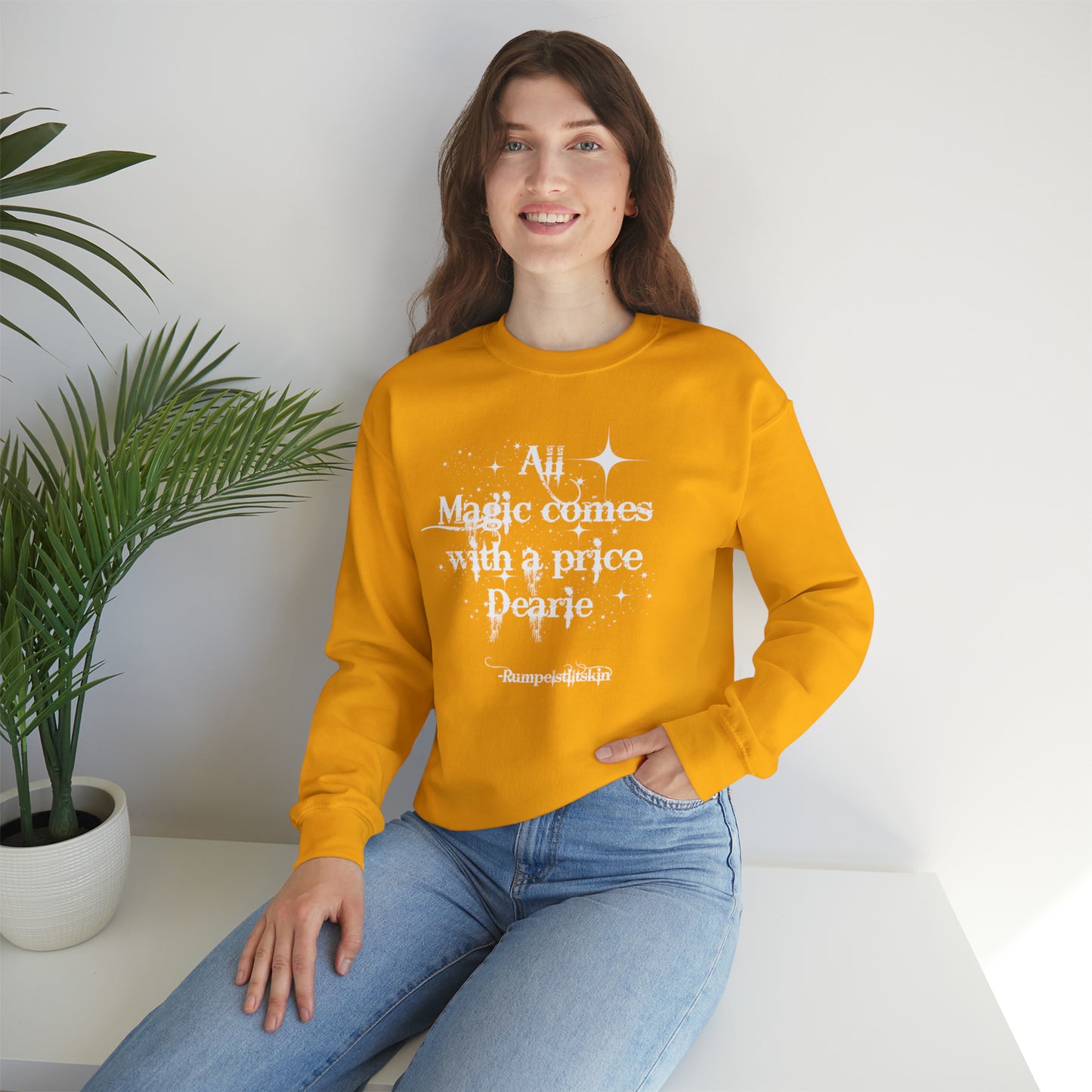 Once upon a time sweatshirt, OUAT fan shirt, Birthday gift for her, Melanin sweatshirt, Unisex Heavy Blend Crewneck Sweatshirt