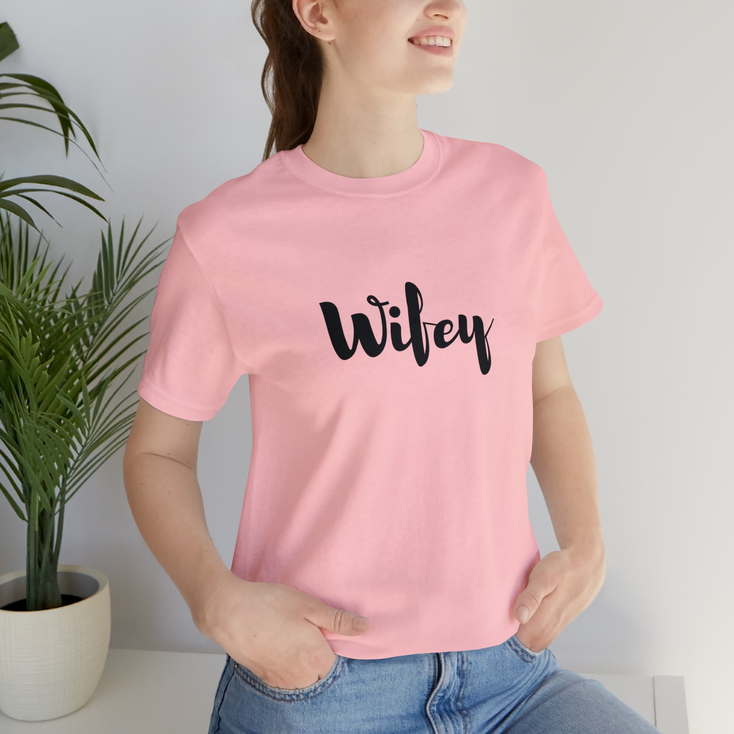 Wifey T-shirt, Wifey anniversary gift, Bridal party shirts, shower gift, Wife gift for her, Wifey Top, Wifey Sweater, Mrs clothes