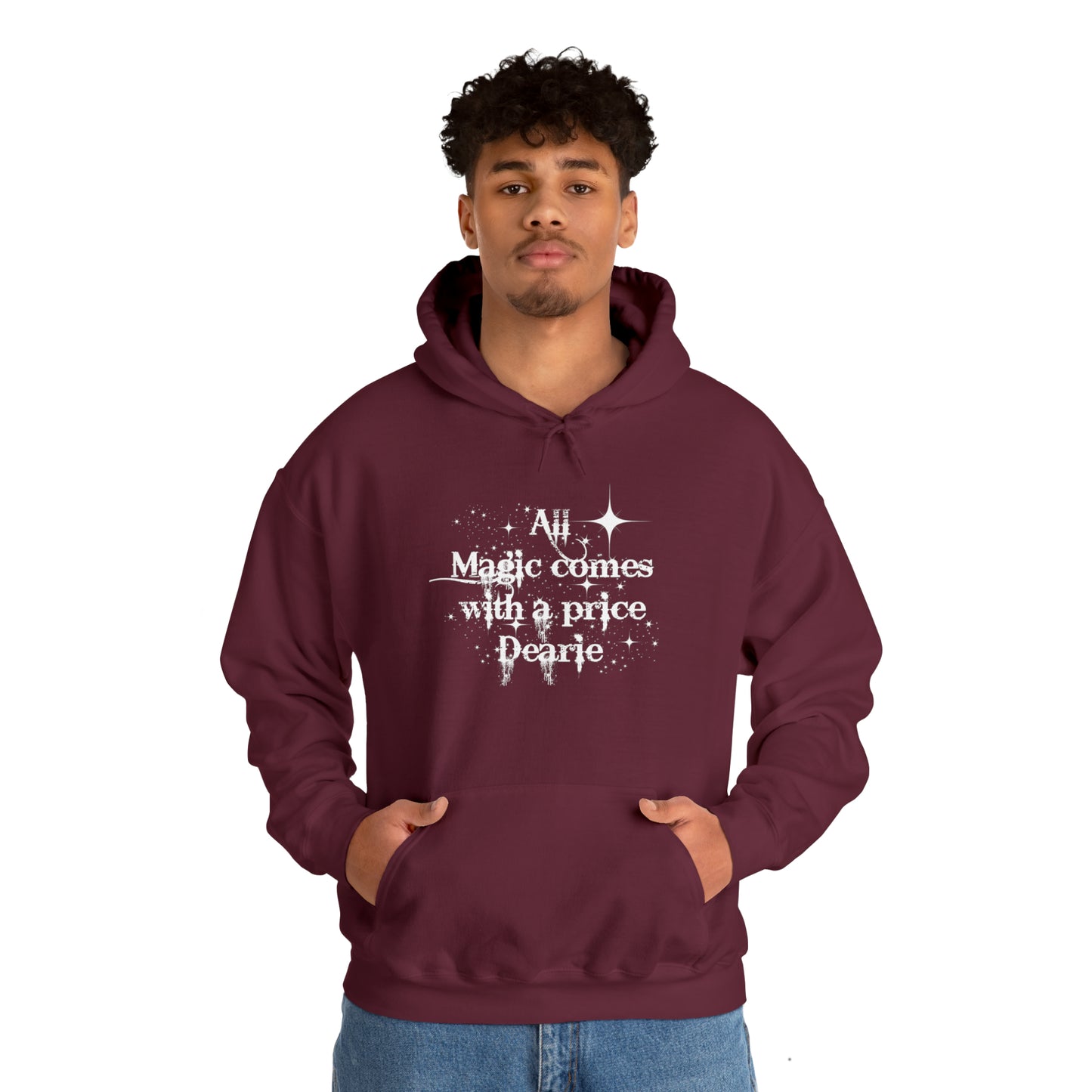 Once upon a time hoodie, funny sweatshirt,All magic comes with a price,Sweatshirt,best friend gift,adults gift,humor,Hooded Sweatshirt