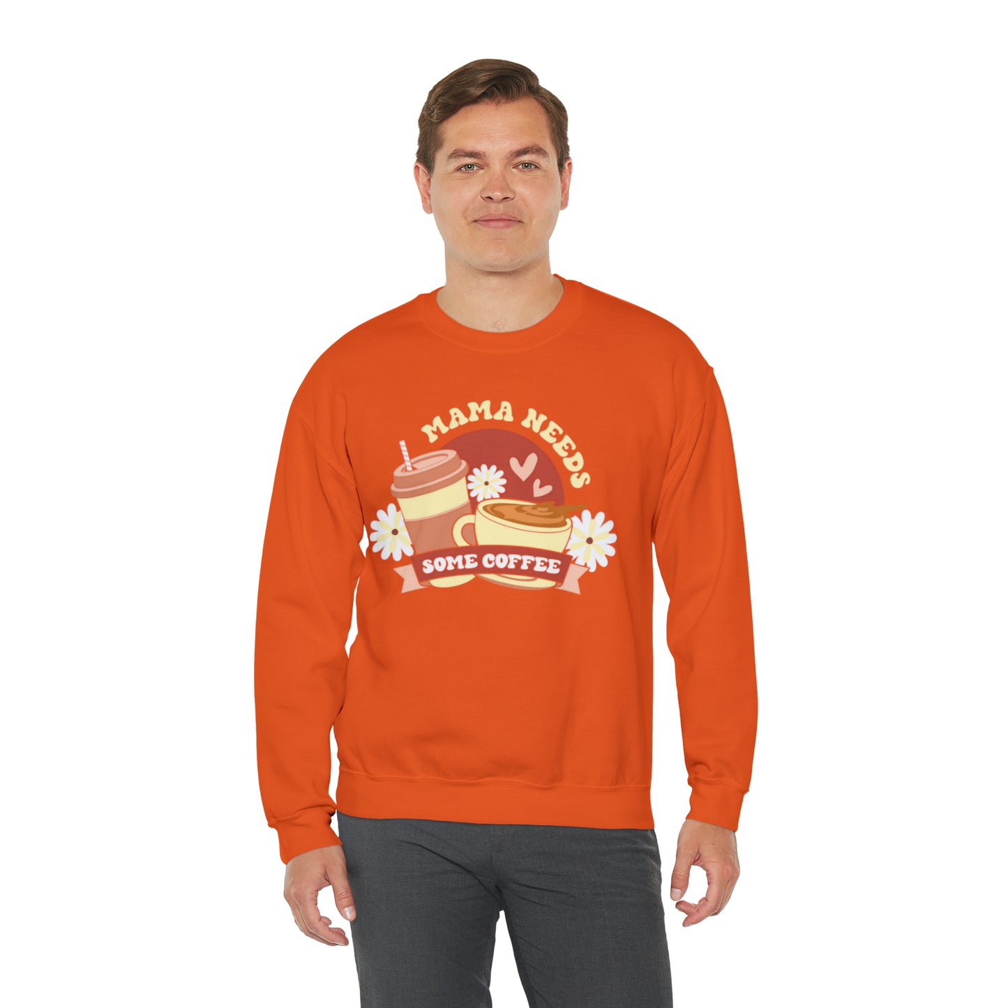 Mama needs Coffee sweater, Mom sweatshirt, Gift for mom, Christmas gift for her, yoga wear for her, for him,Birthday gift for her,Galantin