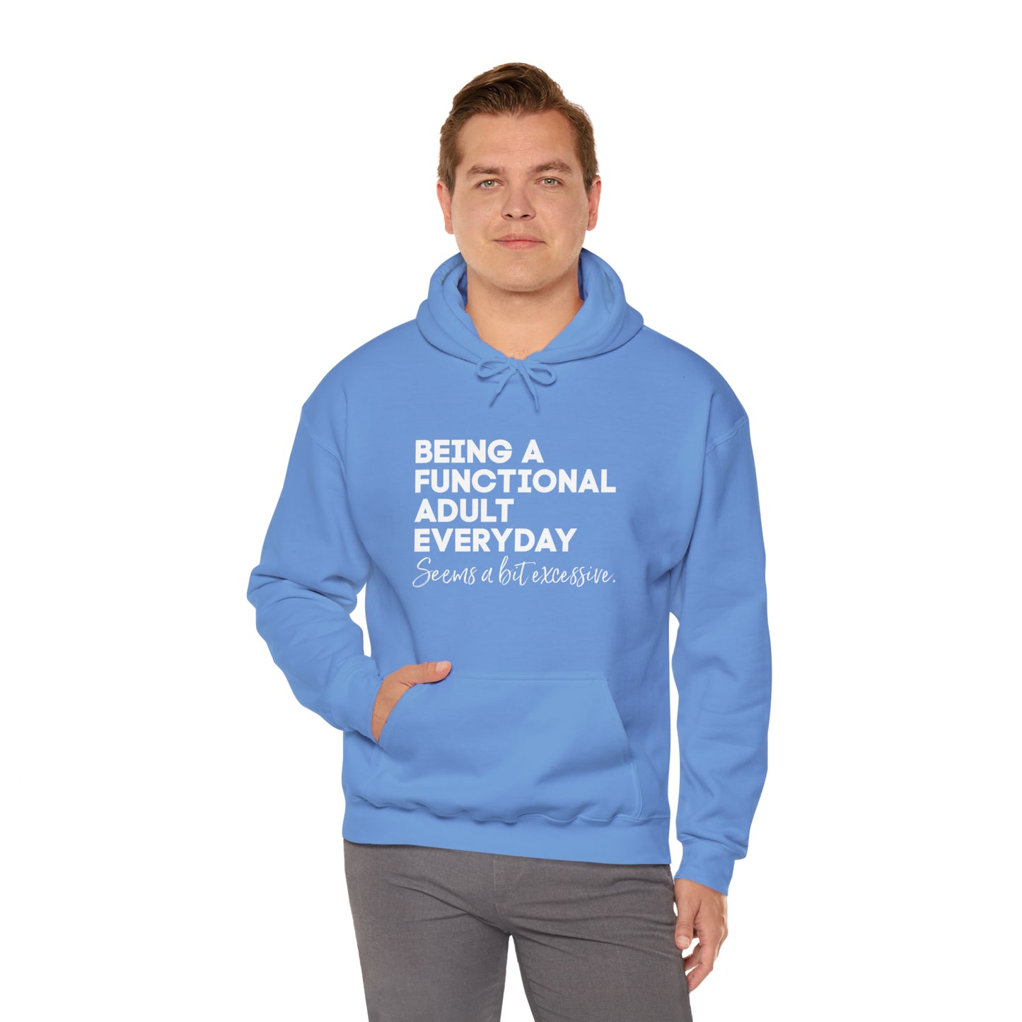 Being a functional adult sweater funny sweashirt birthday gift Christmas gifts Sweatshirt Gift for him Gift