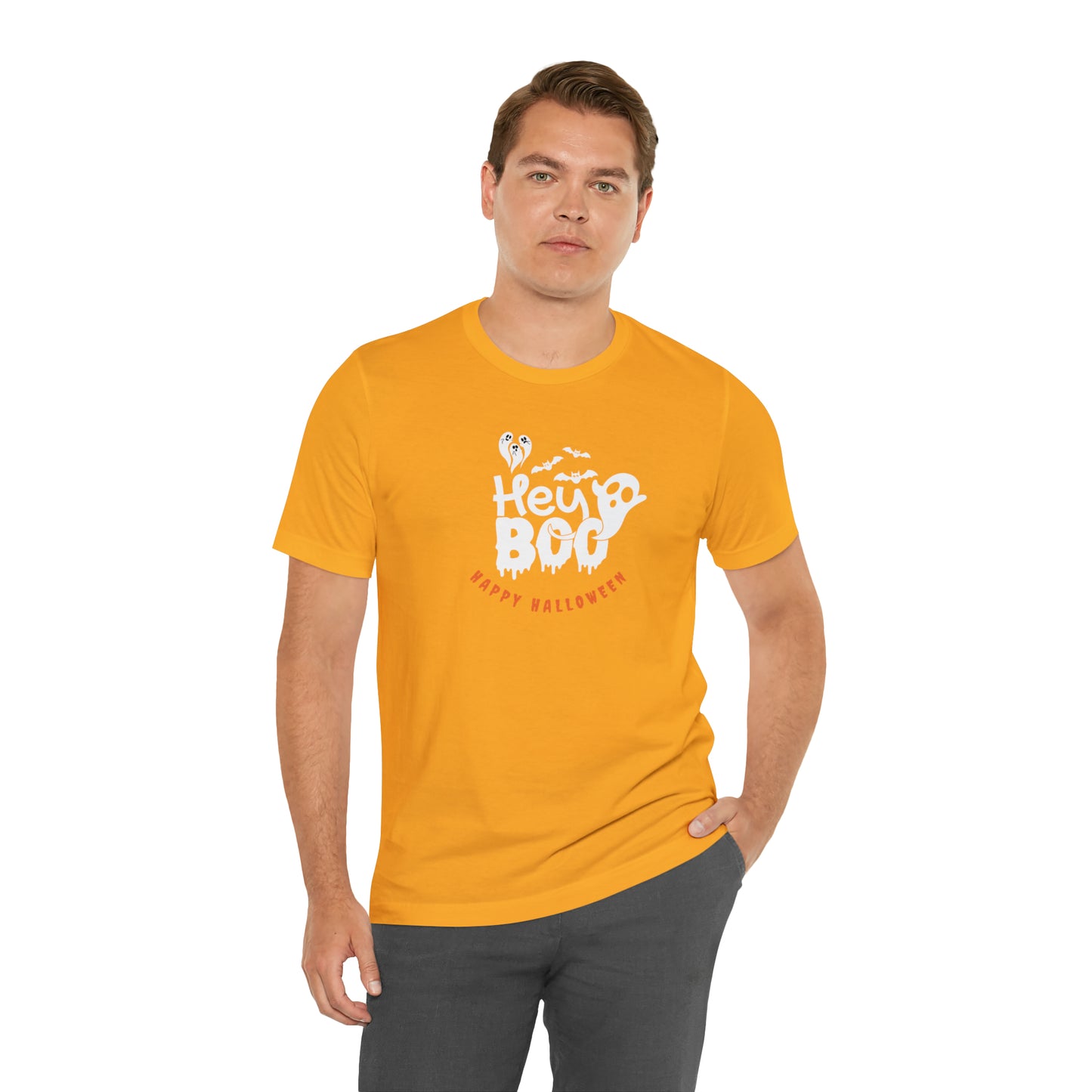 Happy Halloween shirt,Hey boo ghost Halloween tshirt, Halloween Sweatshirt,Spooky Season T Shirt,Retro Halloween Sweater,Christmas gift,