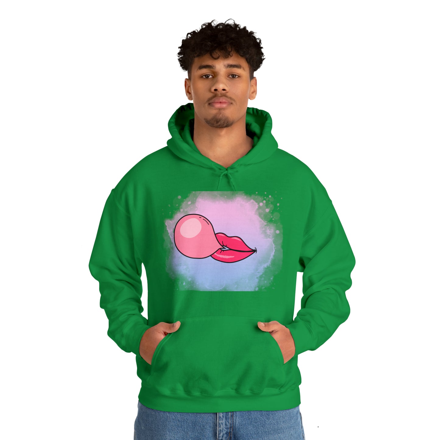 Bubble Gum kiss Hoodie, Summer Bubblegum shirt, Birthday gift for her, Galantine gift for her, best friend gift,birthday vacation,Unisex