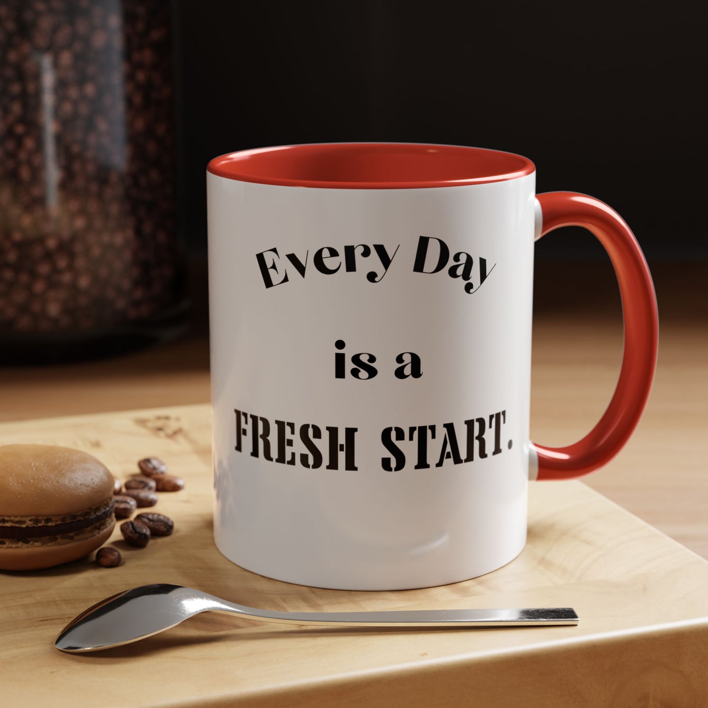 Motivational mug everyday is a fresh start mug positive Club mug Gift Boss Gift Christmas Office Gift Work Mug Office inspiration Mug coffee
