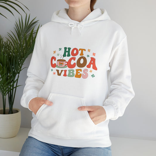 Hot cocoa vibes hoodie, autumn vibes Halloween Sweatshirt,Halloween Sweatshirt, spooky T Shirt,Retro Halloween Sweater,Christmas gift