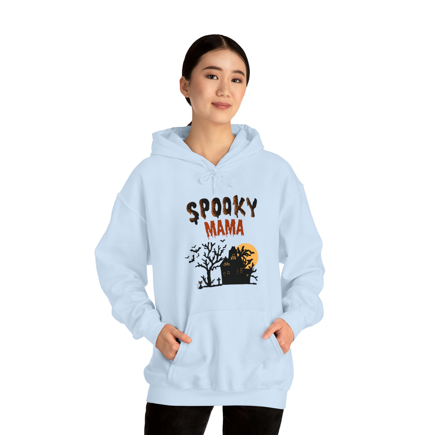 Spooky Mama Halloween Sweatshirt, spooky Ghostface Shirt, Funny Halloween Horror Shirt, Halloween Women's Sweatshirt, Halloween Tee, unisex