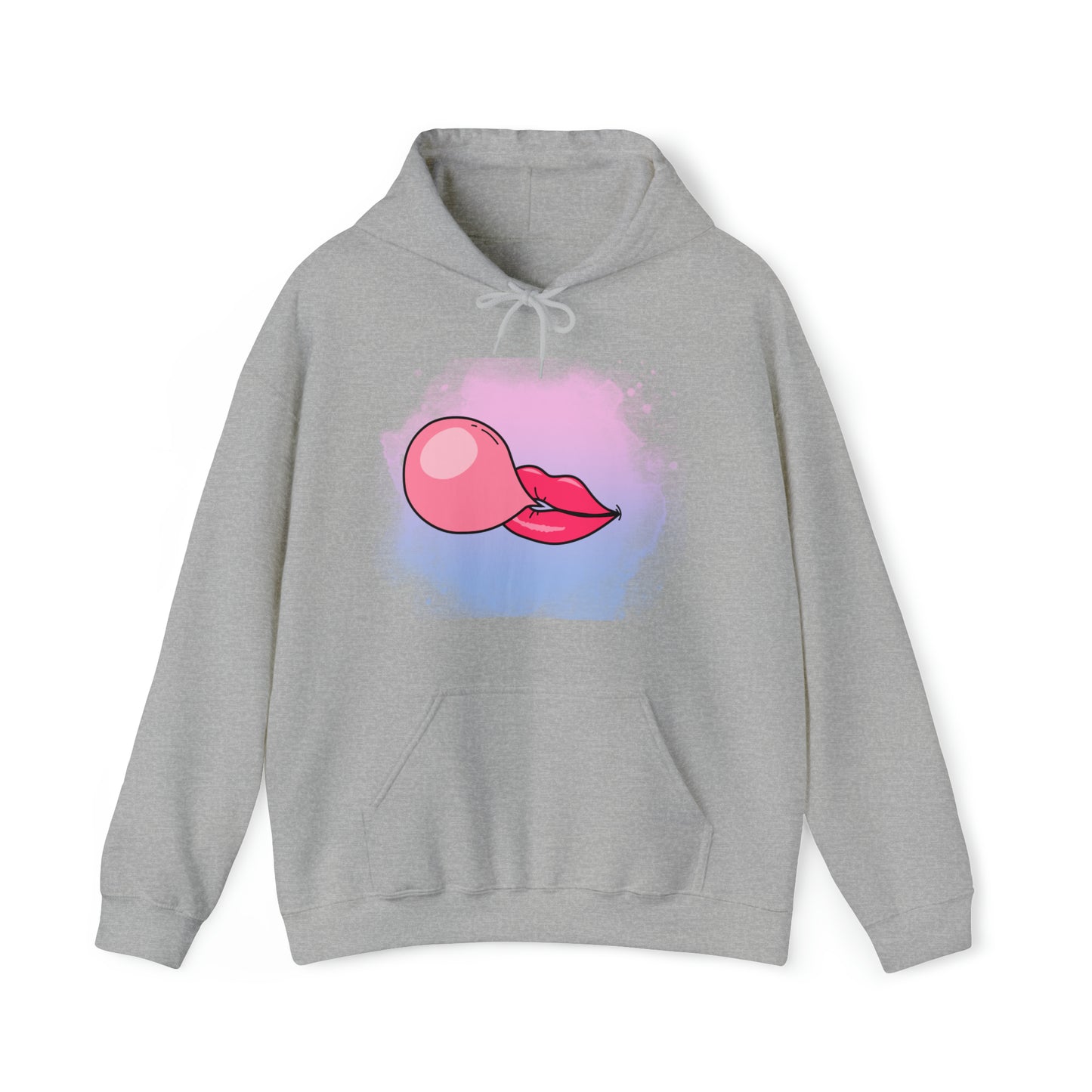 Bubble Gum kiss Hoodie, Summer Bubblegum shirt, Birthday gift for her, Galantine gift for her, best friend gift,birthday vacation,Unisex