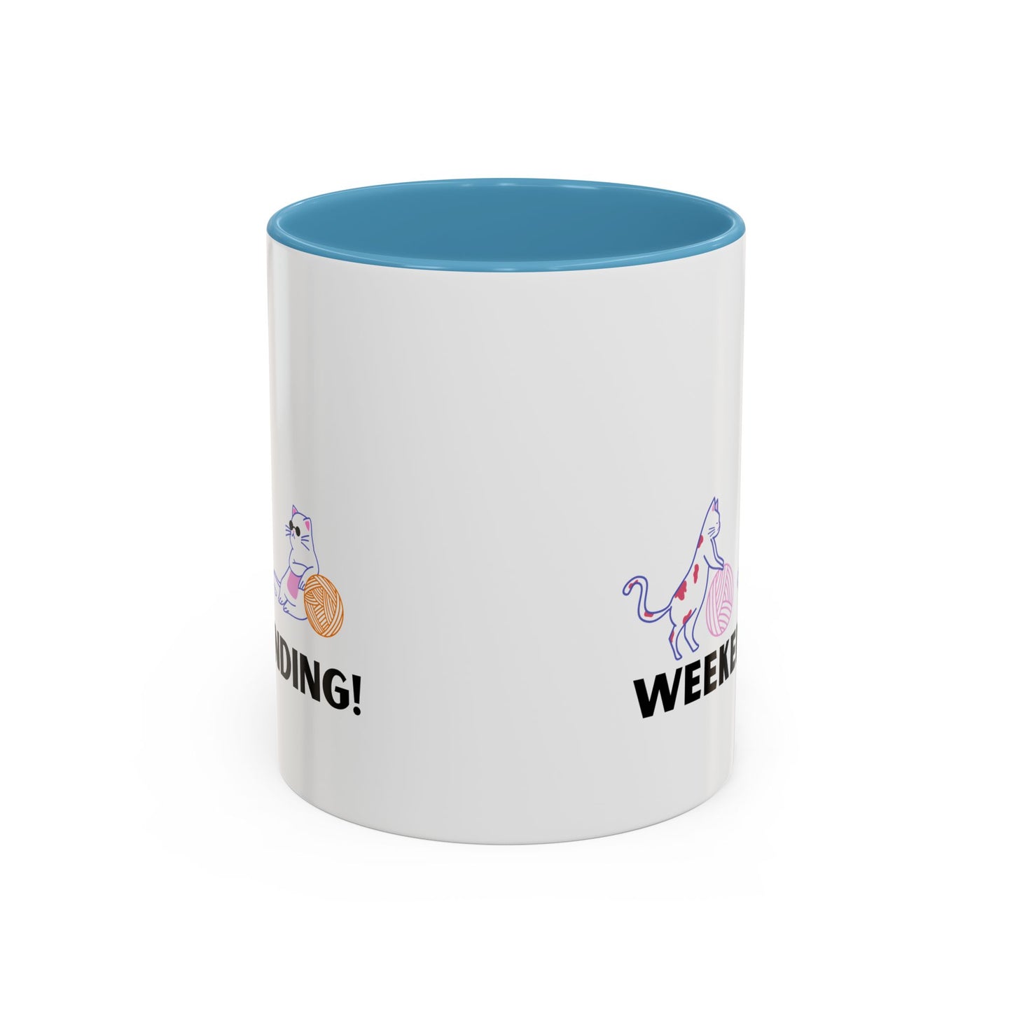 Crochet weekending mug coffee lover weekending vibes mug Coffee Mug swift Funny Coffee Cup Cat Lady Gift Cat Lover Gift Cat Mom christmas