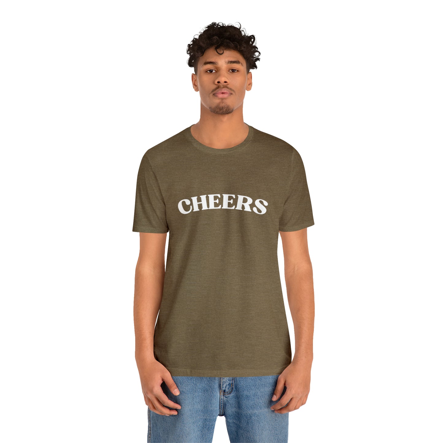 Cheers T-Shirt Aesthetic Shirt Trendy Shirt Shirt With Words On Back Positive Gift for him Gift for her boho shirt hippie soul