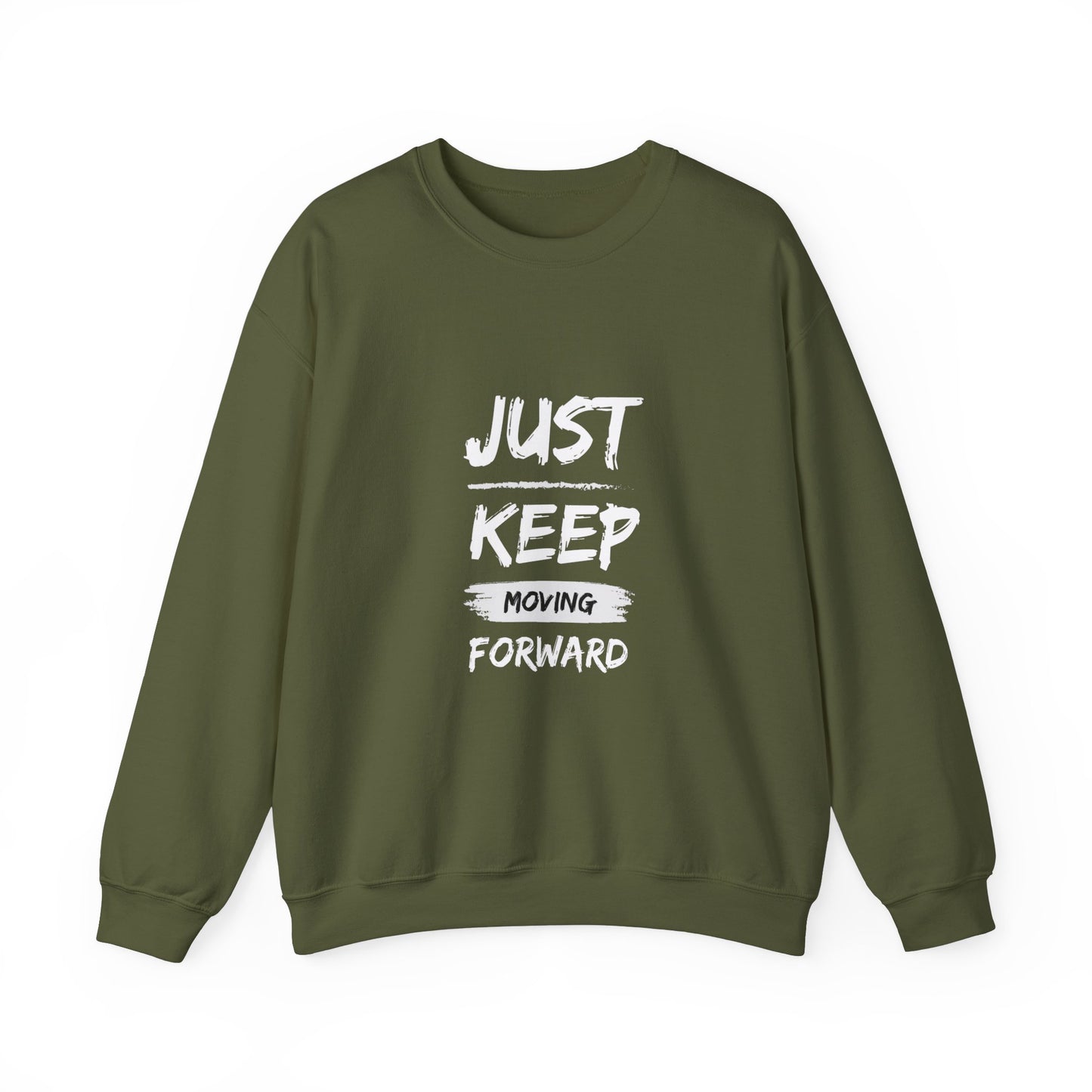 Just keep moving forward sweater motivational sweater gift for her gift for him entrepreneur gift birthday gift Christmas sweatshirt