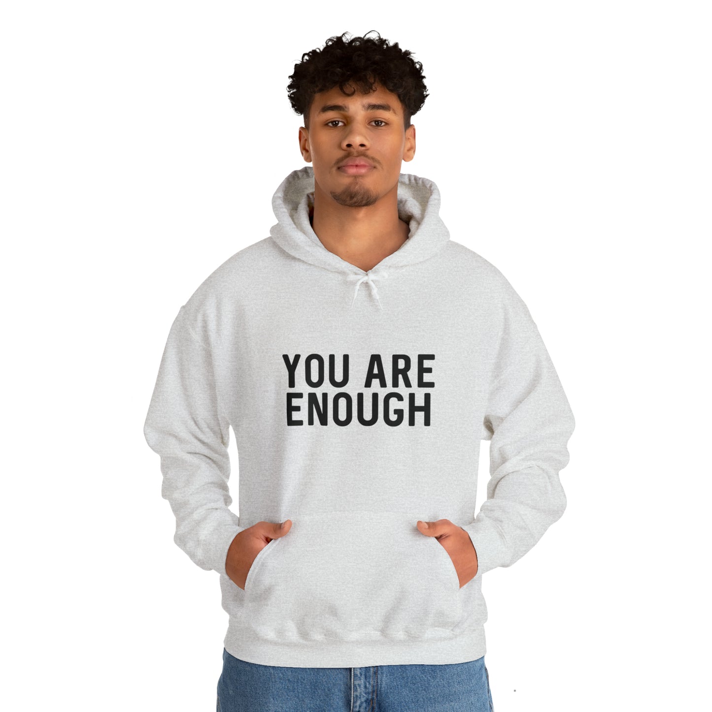 You are enough hoodie motivational sweater yogawear best friend gift mental health gift Teach hoodie, Teacher mode Hoodie Christmas Sweater,
