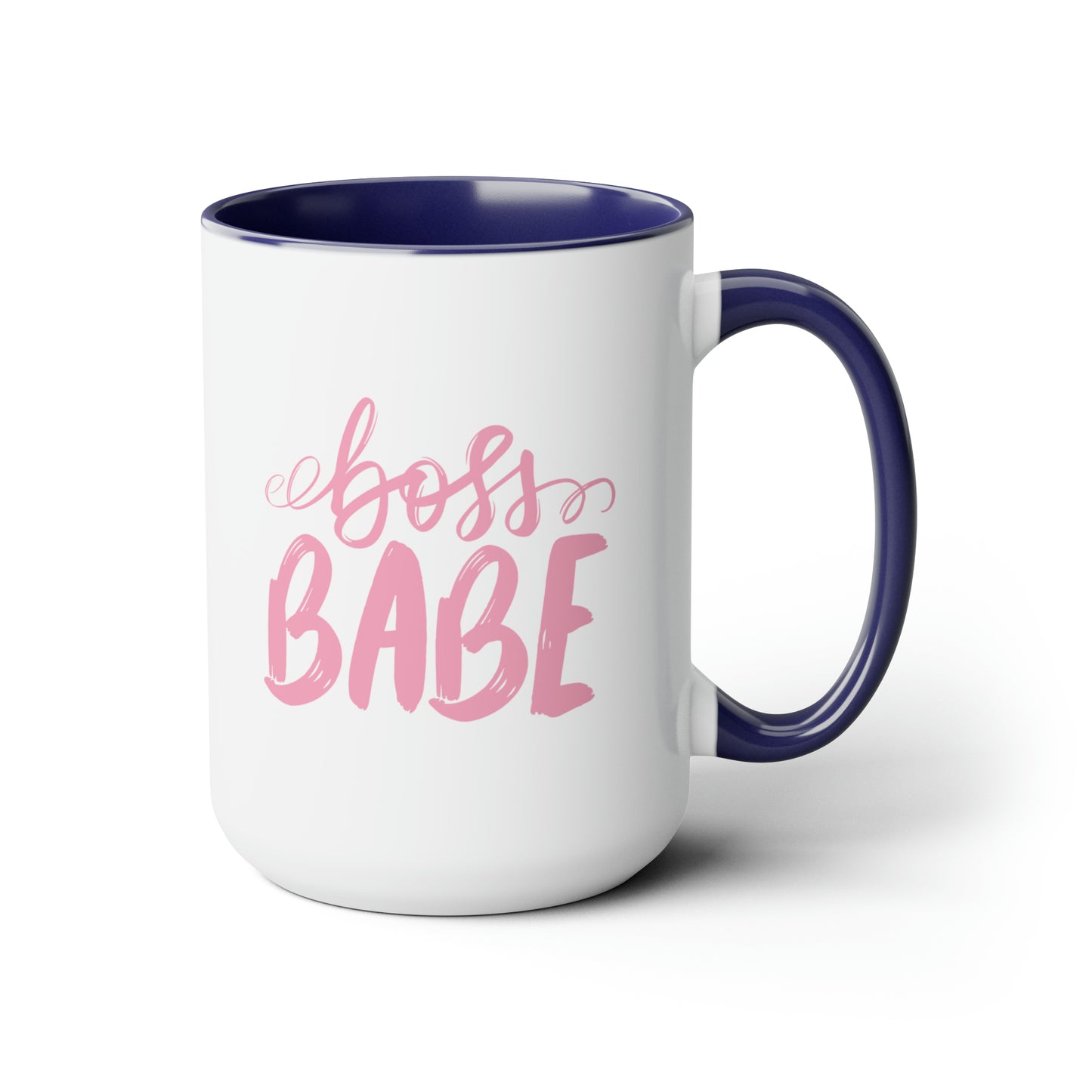 Pink Bossbabe mug Christmas mug gift for mom gift mug Floral mug gift for her Mug funny gift for wife Coffee Mugs Christmas gift 15oz