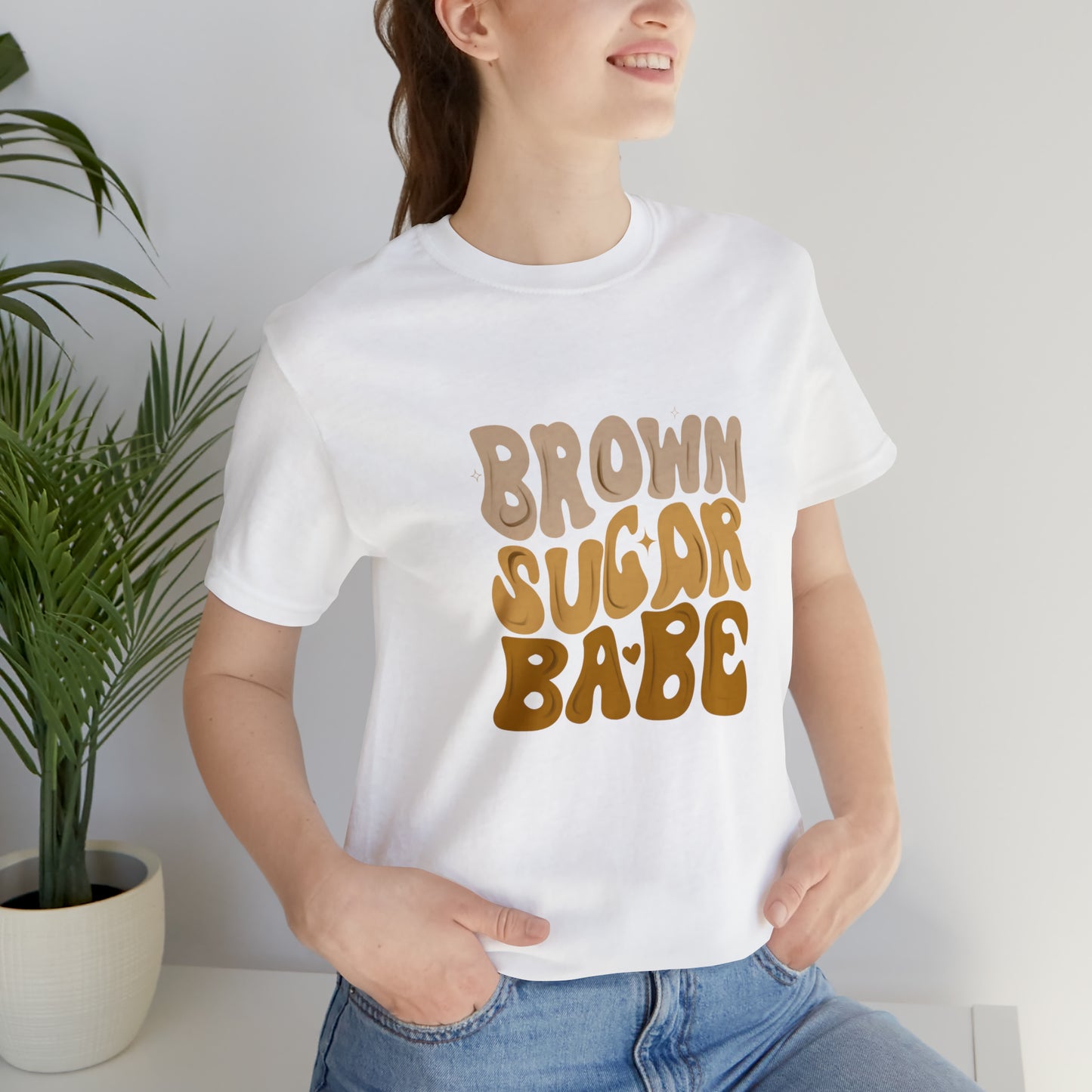 Brown Sugar Babe shirt, Gift for her, gift for him, Birthday shirt, Family vacation shirts, Unisex Jersey Short Sleeve Tee