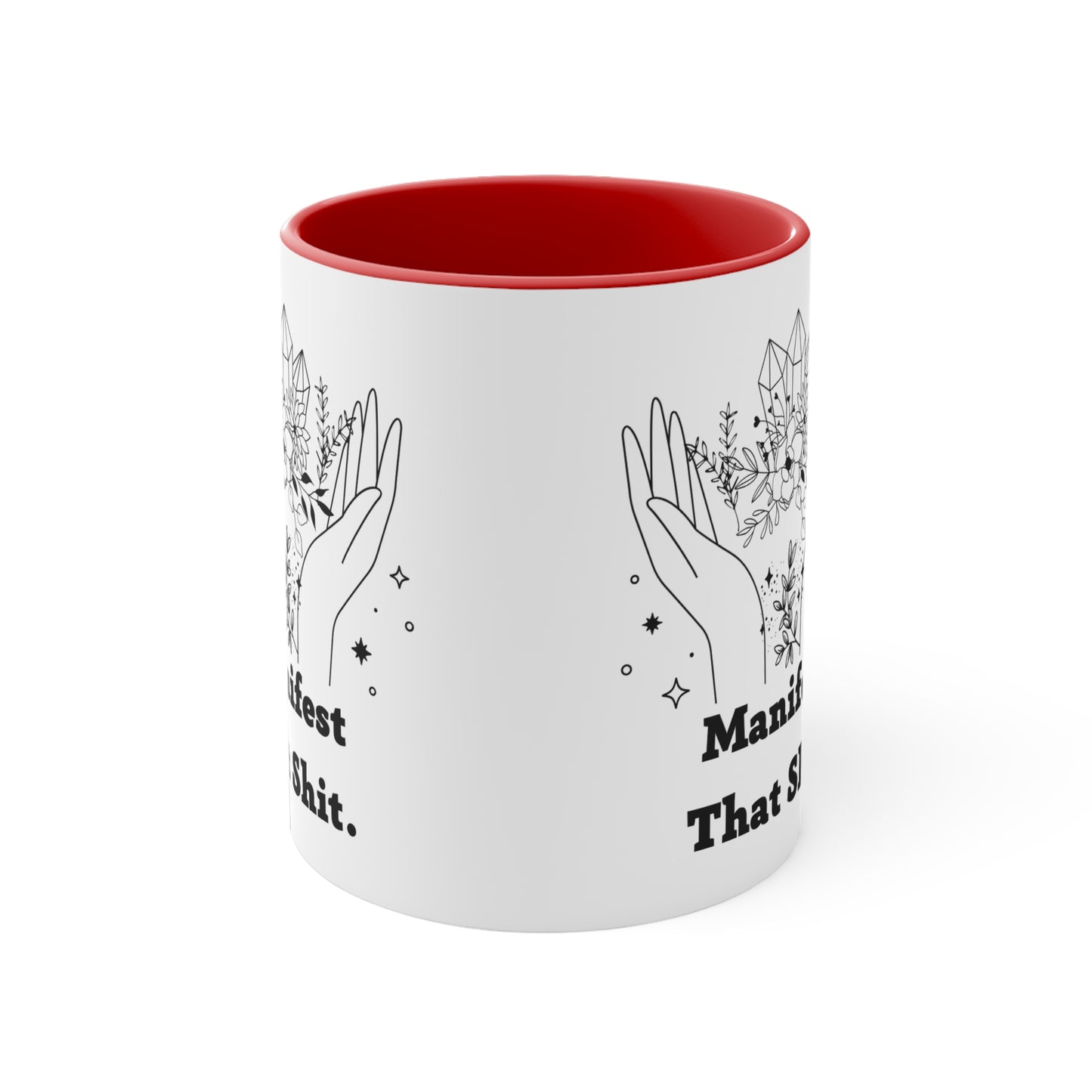 Manifest that shit mug spiritual motivational gift birthday gift custom mug gift for best friend coffee tea gift for her gift for him 11oz