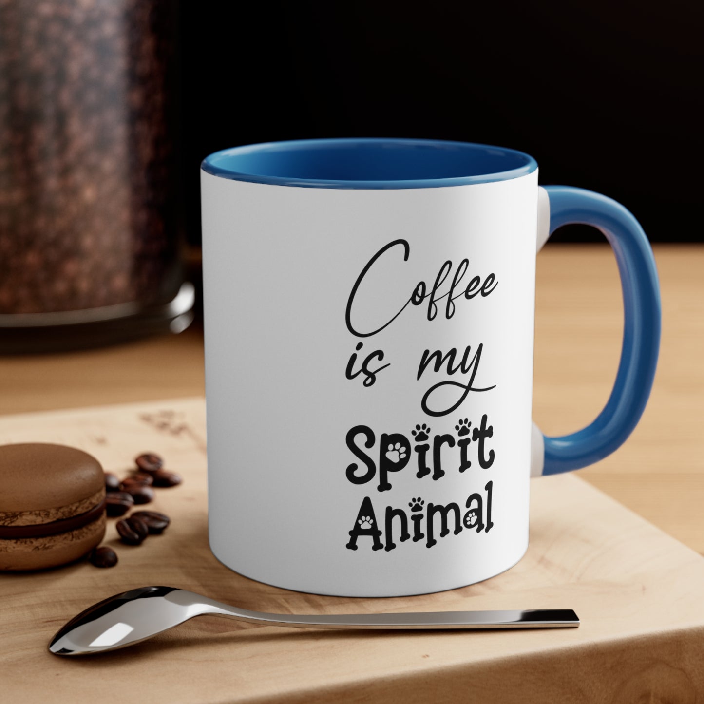 Coffee is my spirit animal mug Birthday Month mug September birthday month gift coffee mug gift for best friend gift for her gift for him