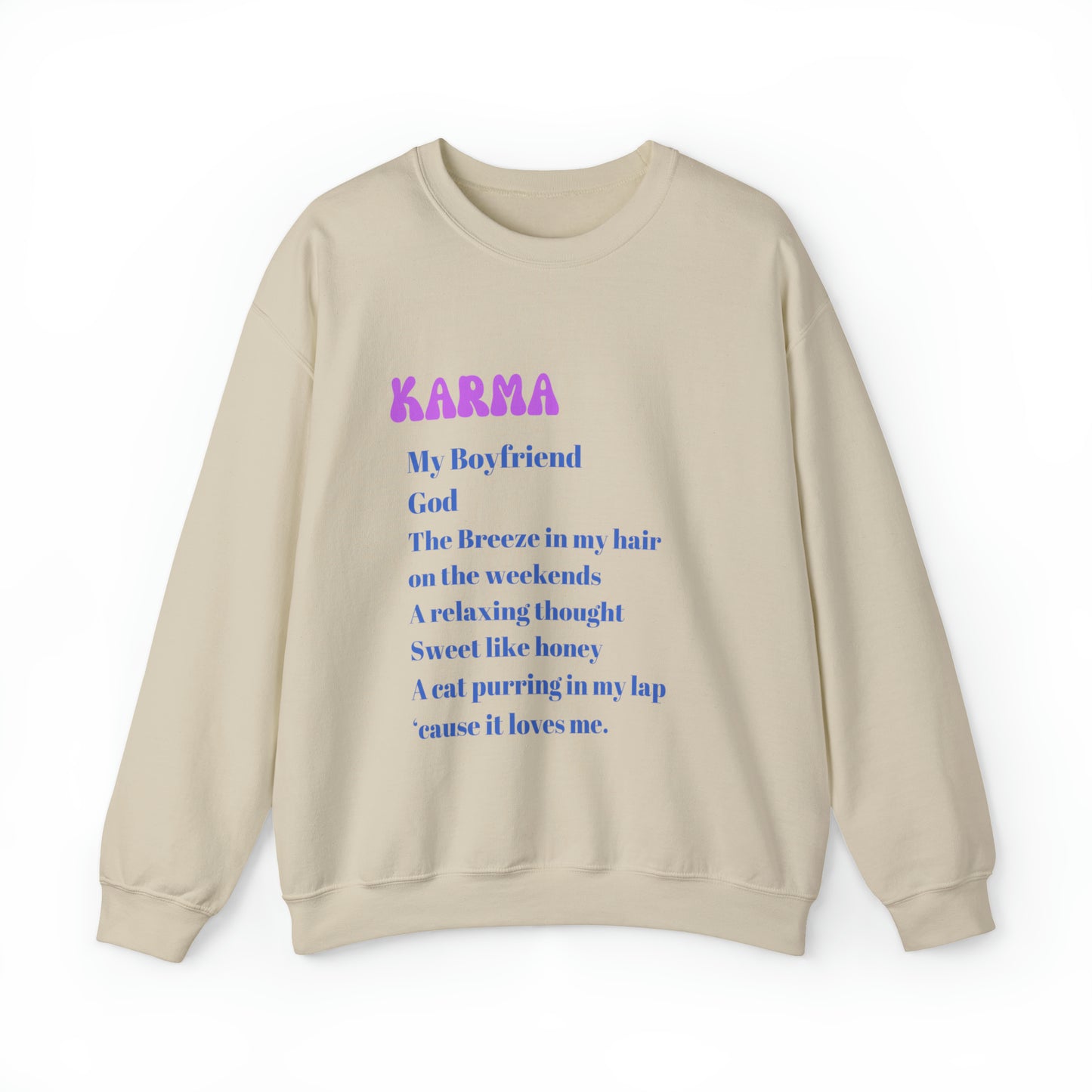 Karma sweater Taylor's Version Sweatshirt swiftie shirt Era Tour sweater best friend gift Womens Sweatshirt concert merch Tee christmas gift