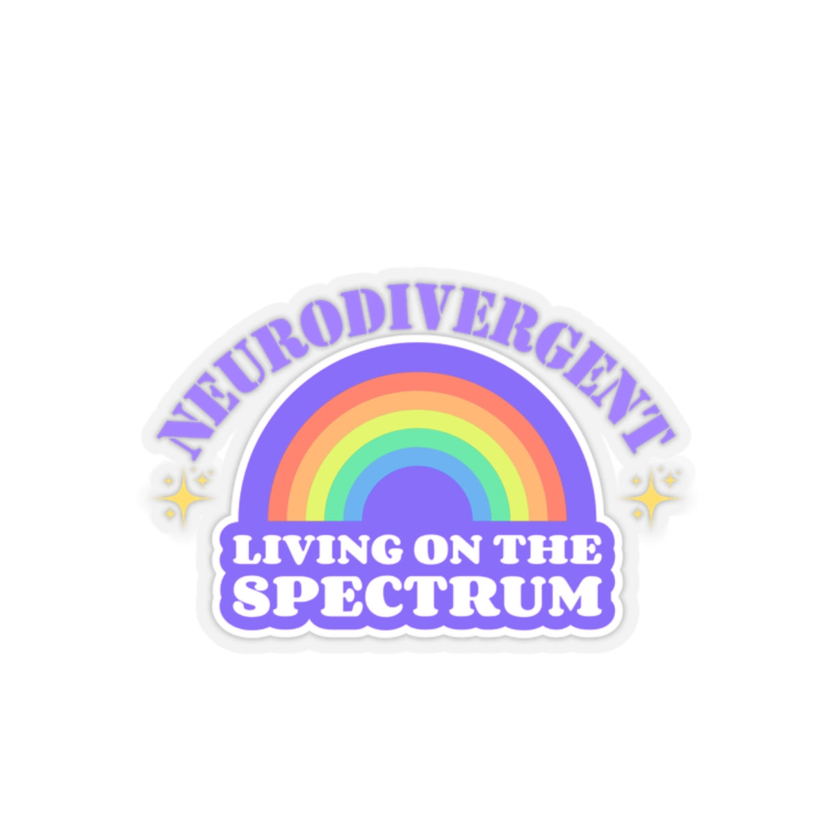 NeuroDivergent sticker autism sticker neurospicy bestie gift for her bestfriend gift Kiss-CutSticker my last fuck sticker autism awareness