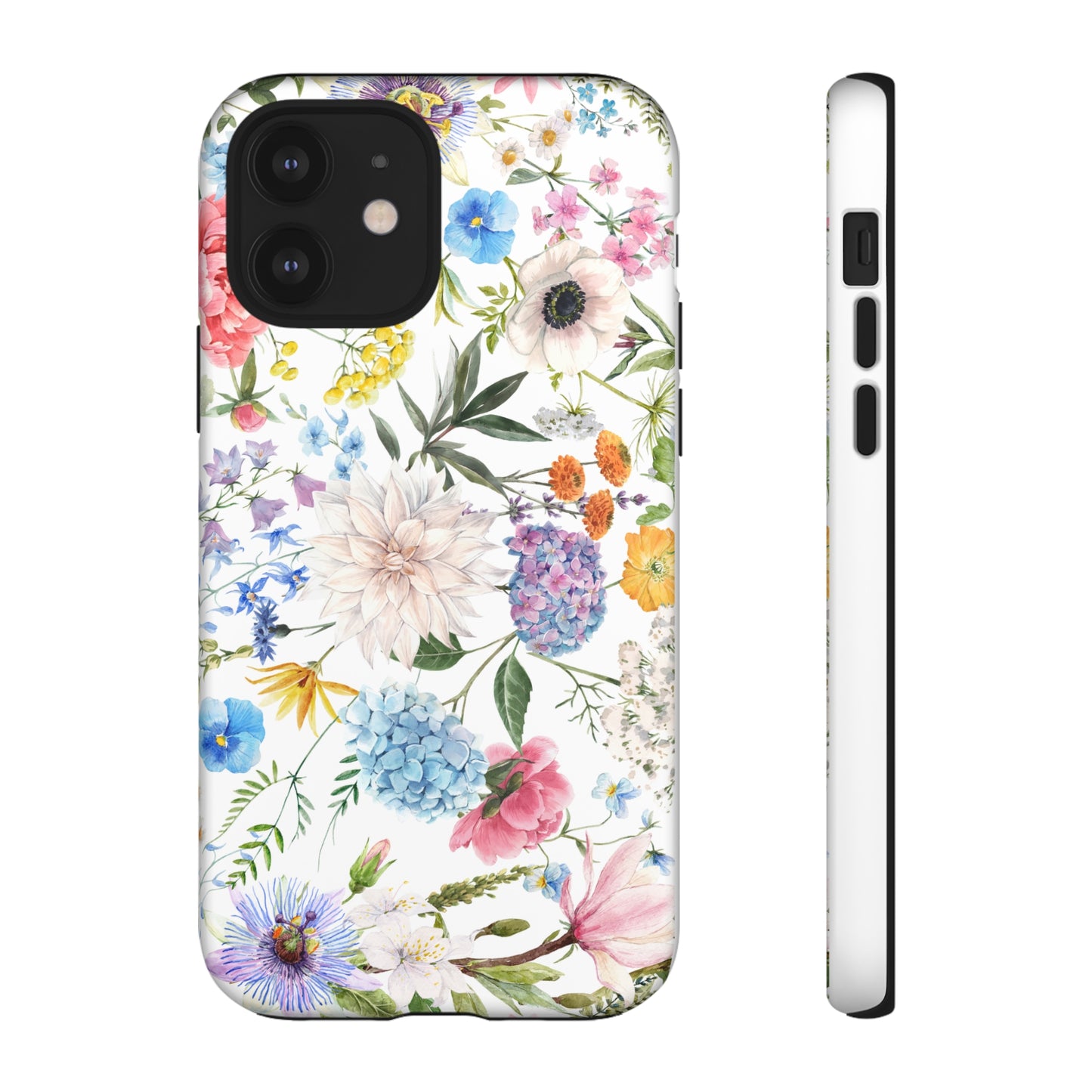 Floral phone case mother's day gift best friend gift for her gift for him flower cell phone cases Tough Cases