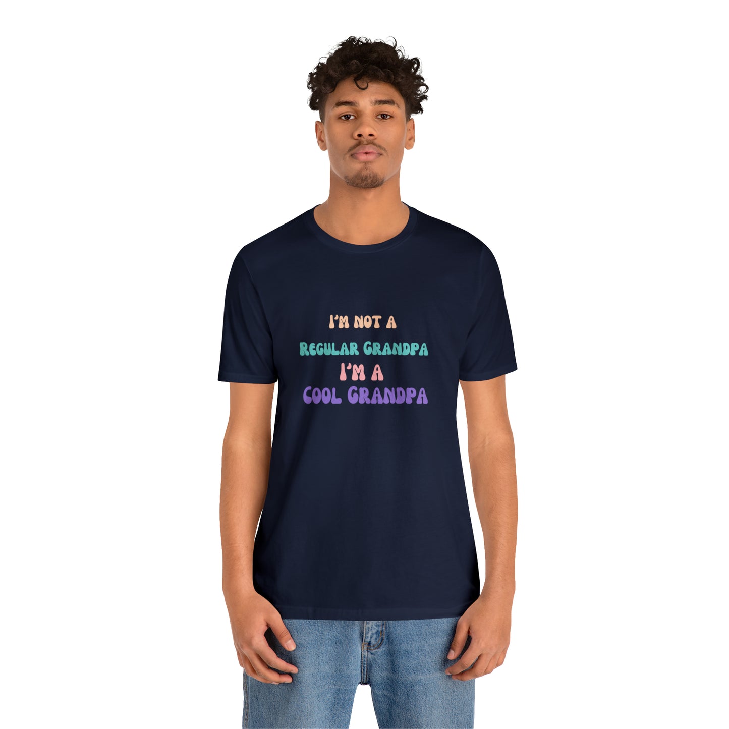 I'm a cool grandpa shirt gift for dad grandpa shirt