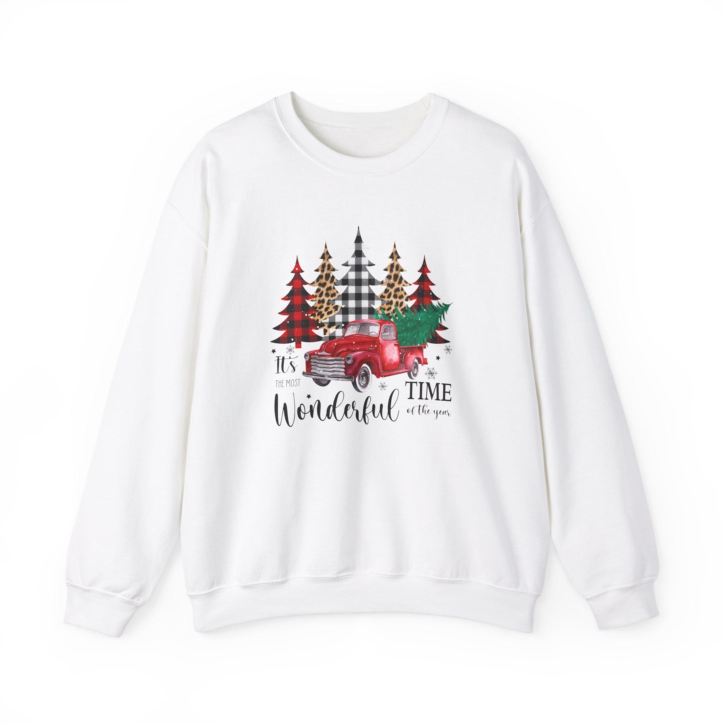 Christmas sweater it's the most wonderful time of the year Christmas sweater Merry Christmas sweatshirt Bright Christmas gift for her