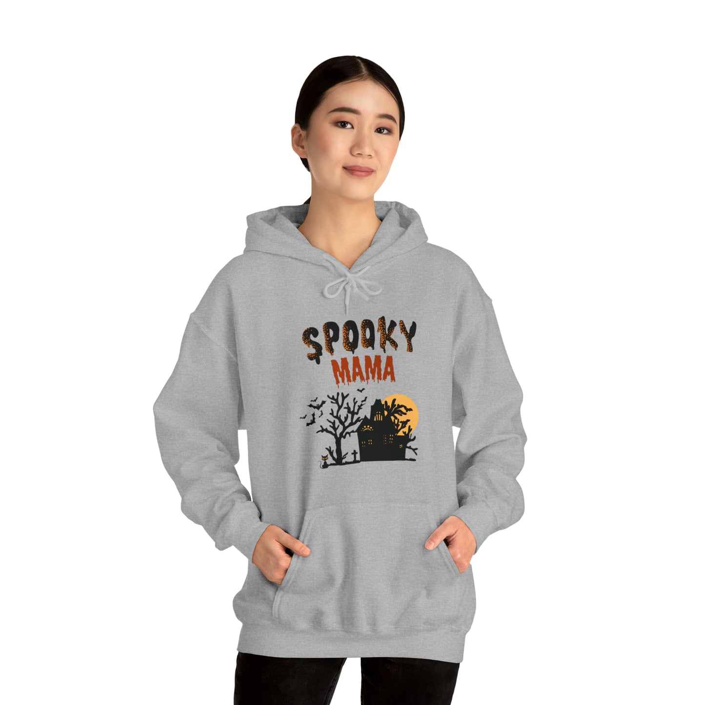 Spooky Mama Halloween Sweatshirt, spooky Ghostface Shirt, Funny Halloween Horror Shirt, Halloween Women's Sweatshirt, Halloween Tee, unisex