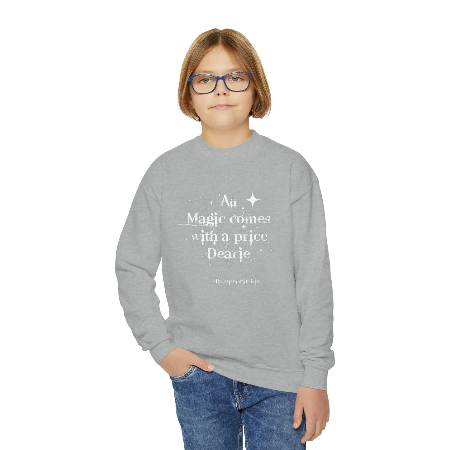 Once upon a time Youth Crewneck Sweatshirt