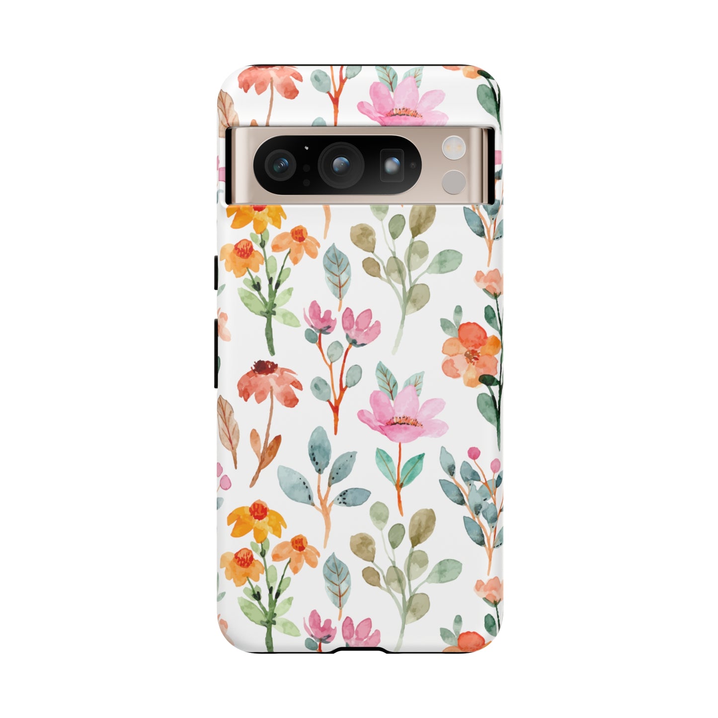 Floral phone case mother's day gift best friend gift for her gift for him flower cell phone cases Tough Cases