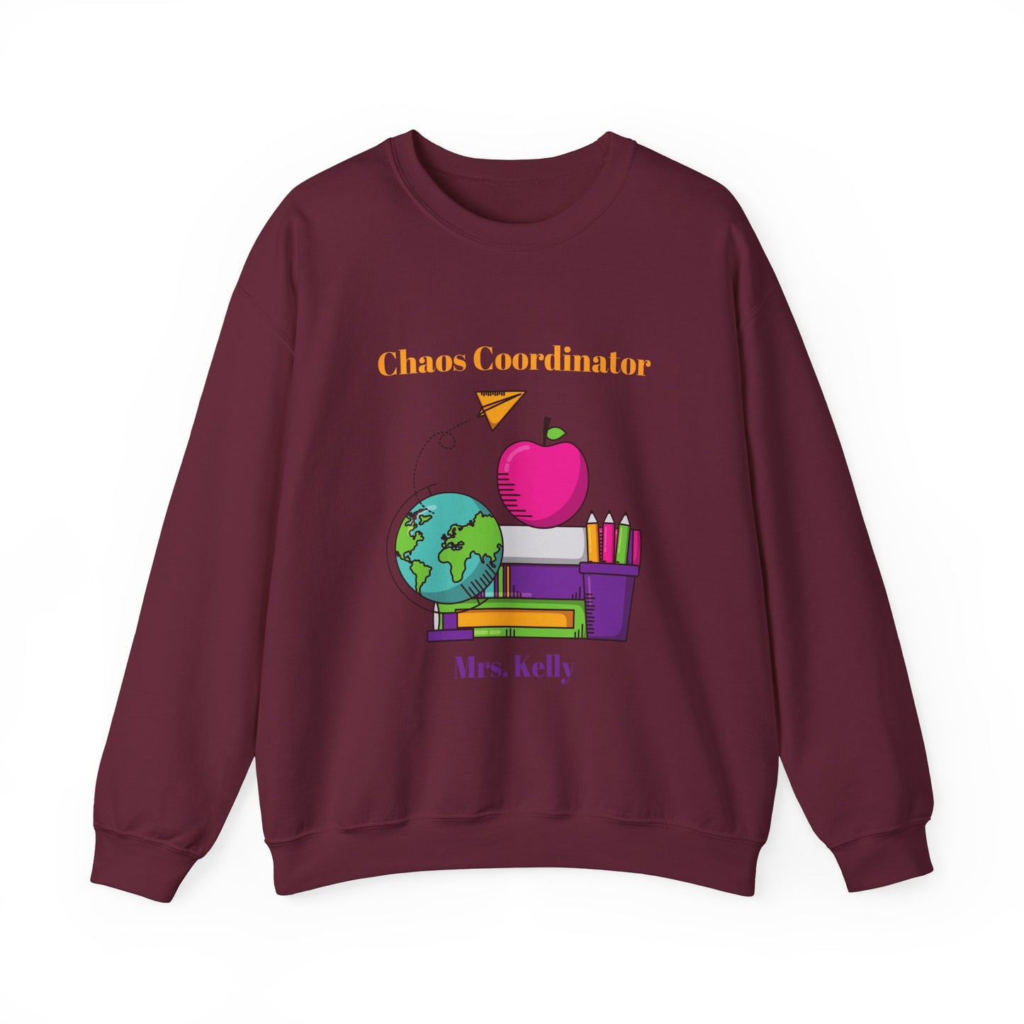 Chaos coordinator sweater Teacher shirt love motivate sweater gift for her teacher sweater custom sweater Valentine's sweater gift for him