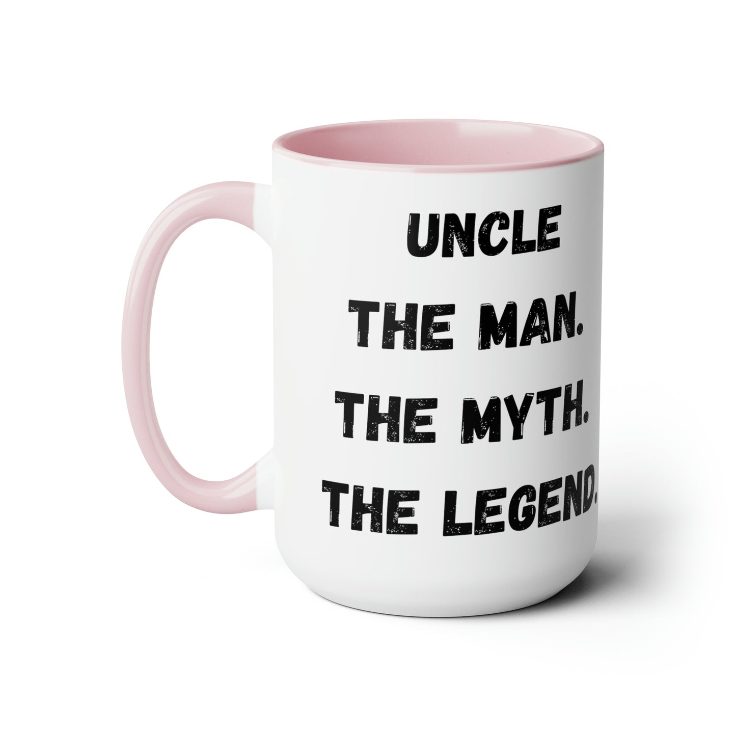 Uncle the man mug the myth the legend mug Daddy mug love you dad sister gift Coffee Mug pregnancy reveal gift heart mug gift for him Coffee