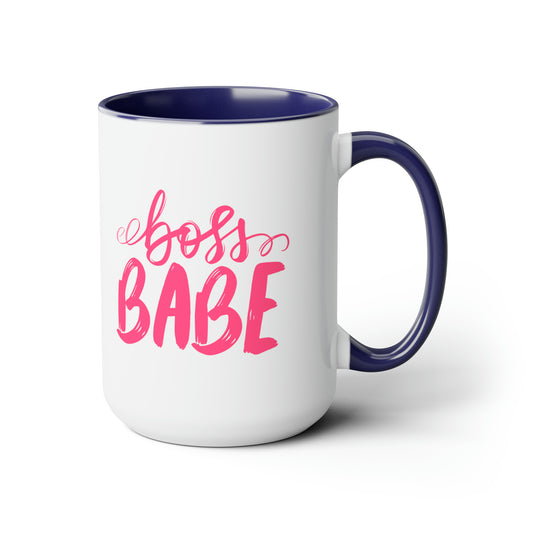 Bossbabe mug Christmas mug gift for mom gift mug Floral mug gift for her Mug funny gift for wife Coffee Mugs Christmas gift 15oz