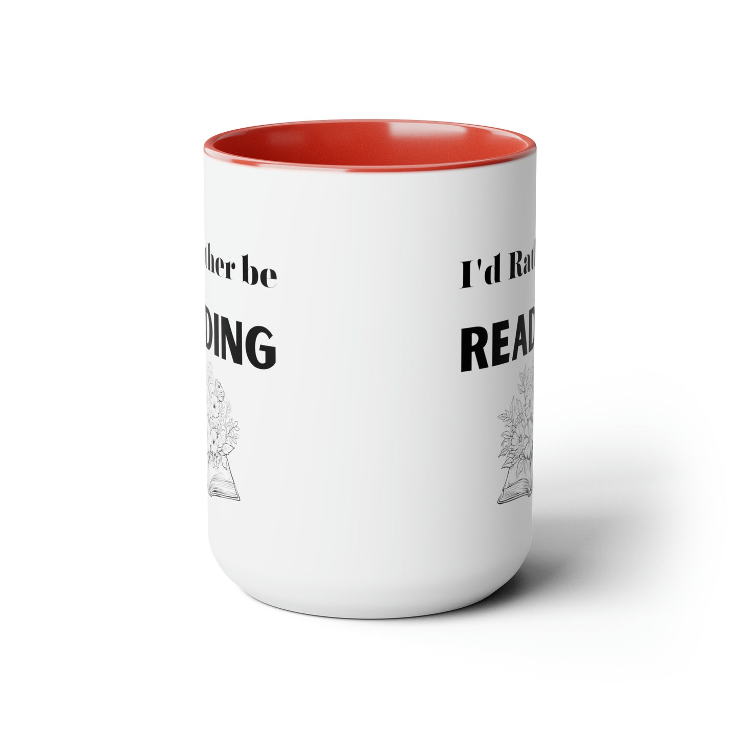 I'd rather be reading mug reading lover gift coffee mug gift for her love you daughter gift Coffee lover Mug chocolate mug gift for him