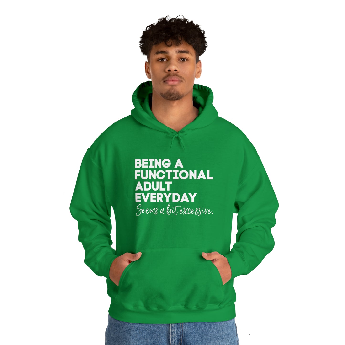 Being a functional adult sweater funny sweashirt birthday gift Christmas gifts Sweatshirt Gift for him Gift